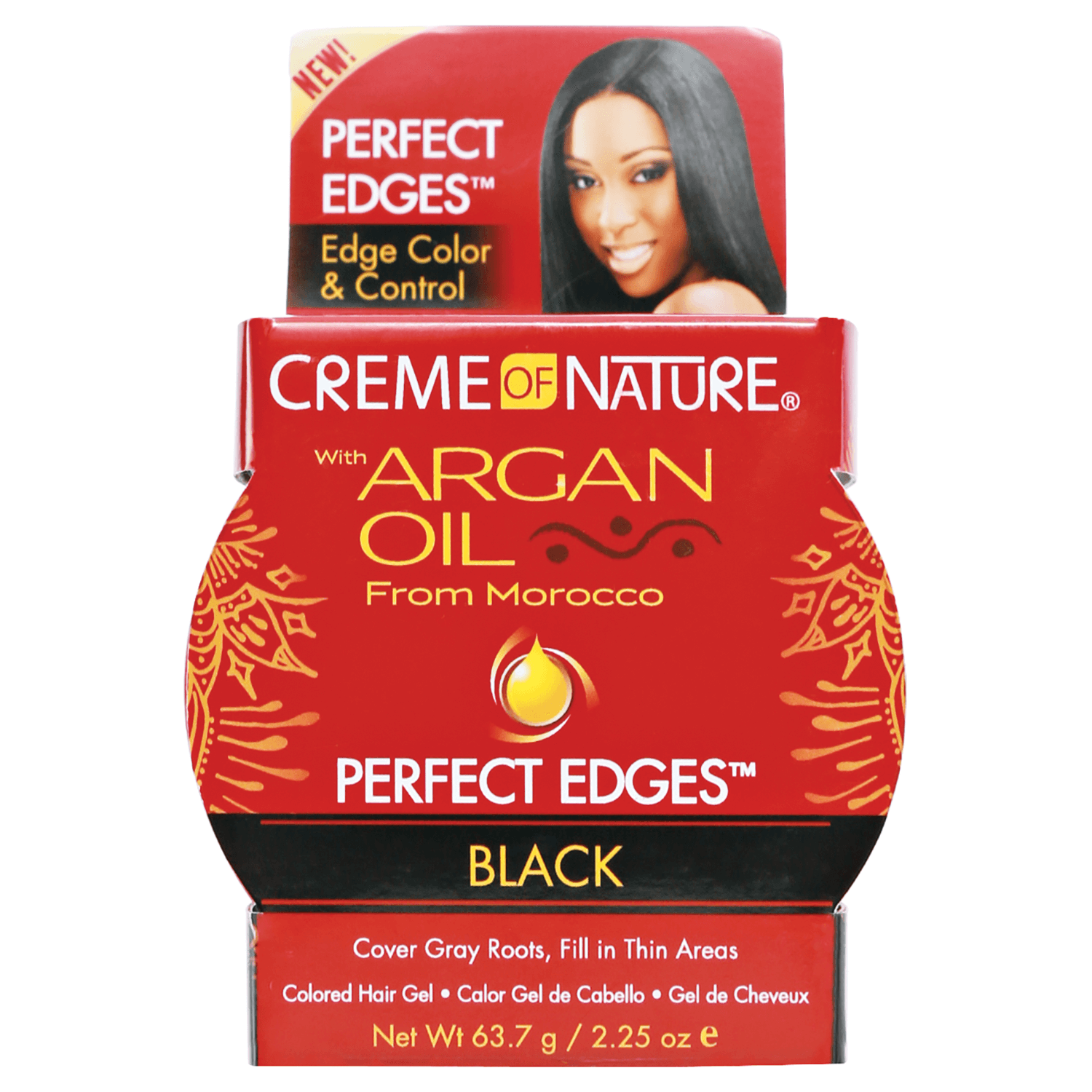 Creme Of Nature Perfect Edges Black 2 25 Ounce 75724397651 Ebay