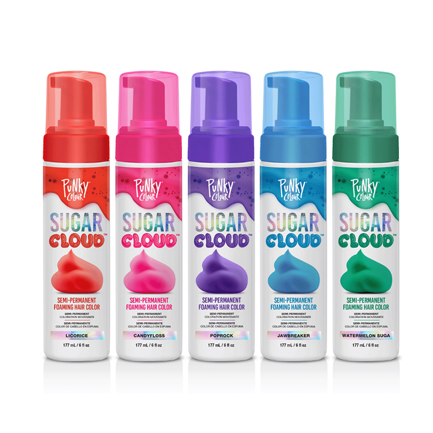 Sugar Cloud Semi-Permanent Foaming Hair Color
