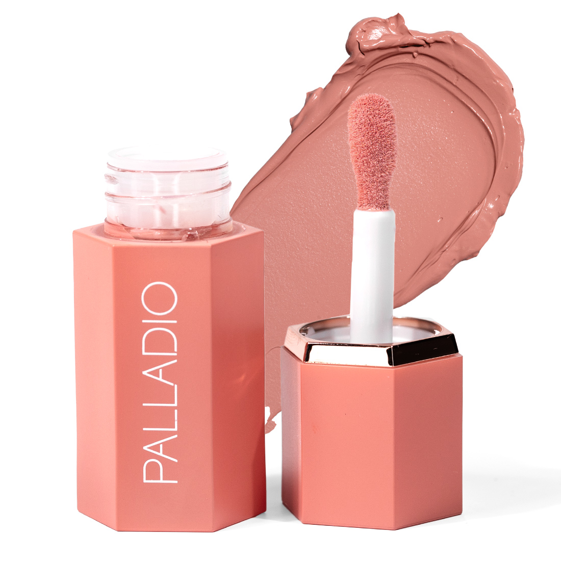 Palladio Liquid Blush 0.16 oz - Rose cloud
