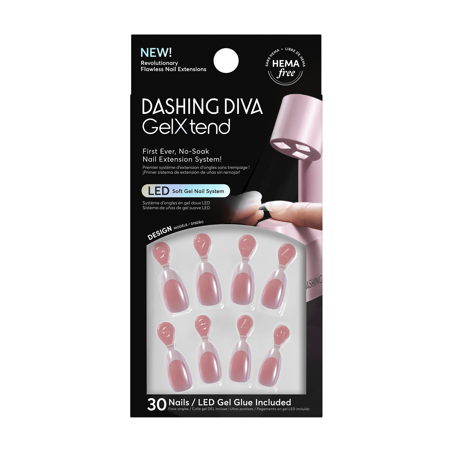 Dashing Diva Power Play GelXtend Design Nails