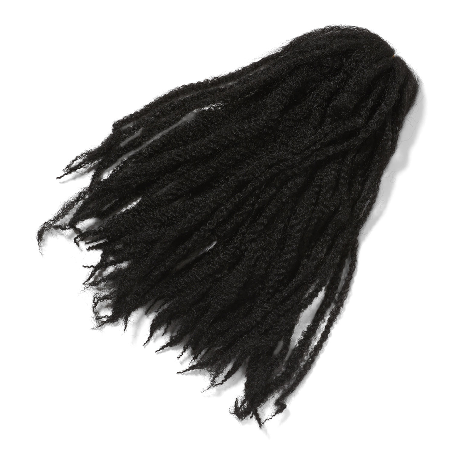 Crochet Straw Set Curl 20 Inch Ombre Black/Dark Auburn