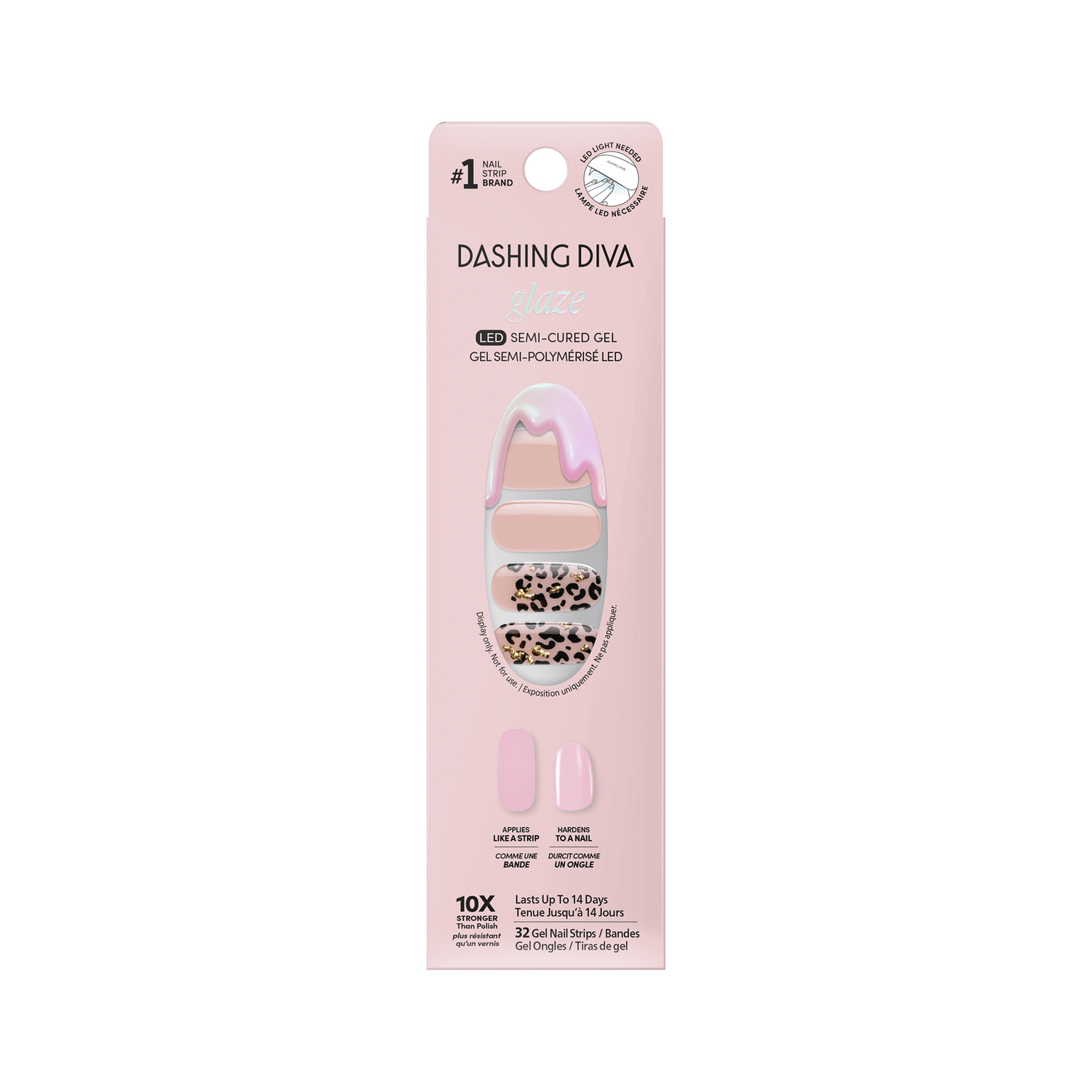 Dashing Diva Glaze Art- Print Responsibly Gel Nail Polish Strips