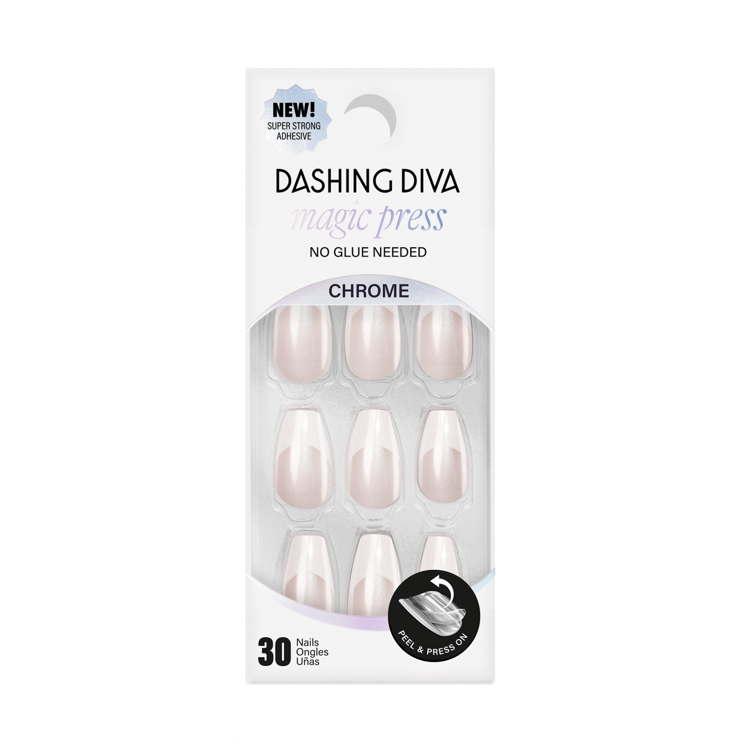 Dashing Diva Magic Press Premium Press-On Nails French Glaze