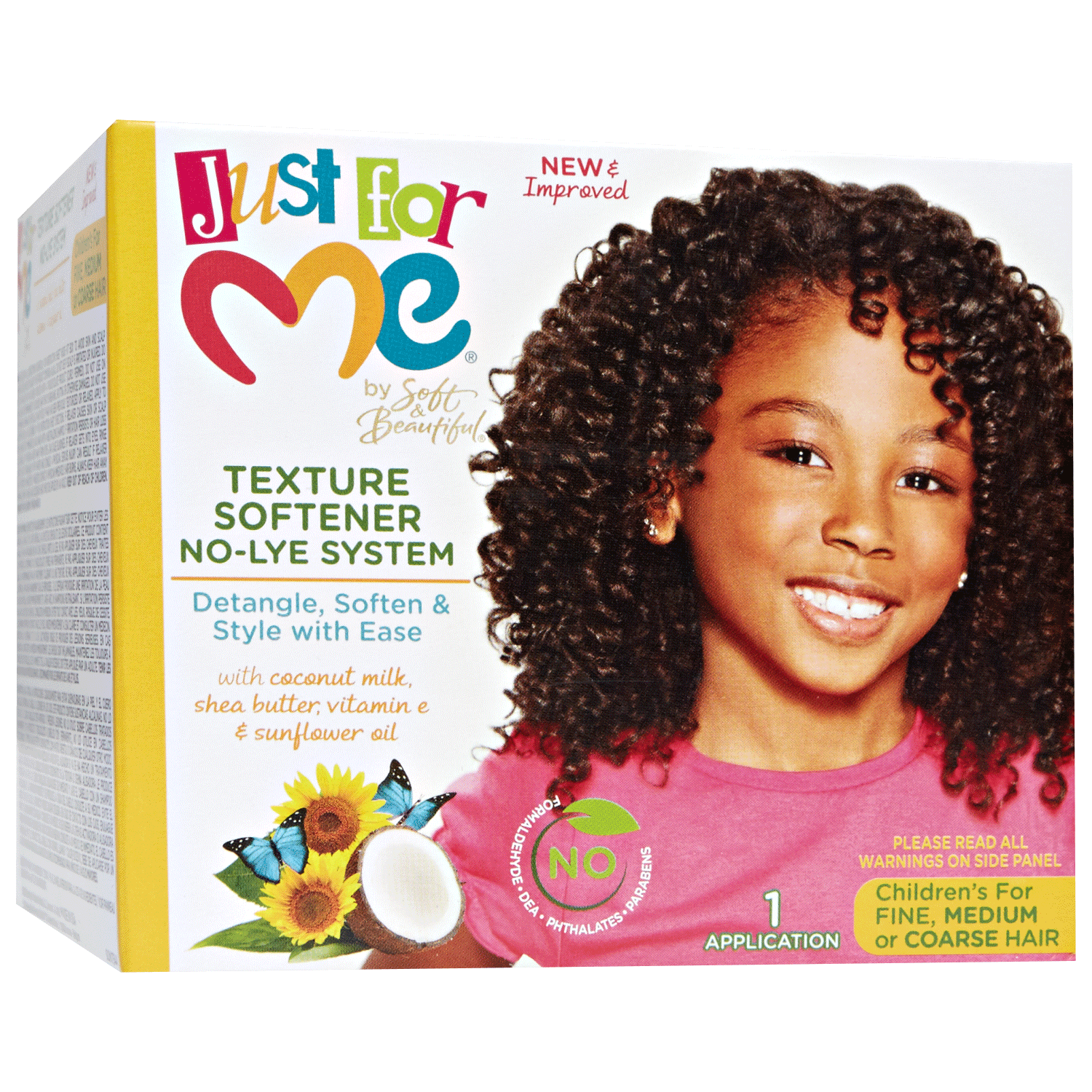 Soft Beautiful Just For Me No Lye Texture Softener Kit