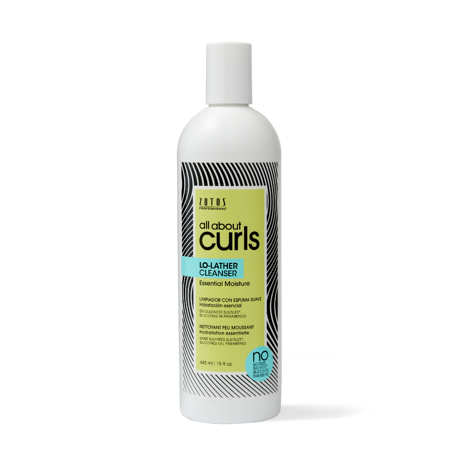 I0105916 15 oz All About Curls Lo Lather Cleanser for Unisex