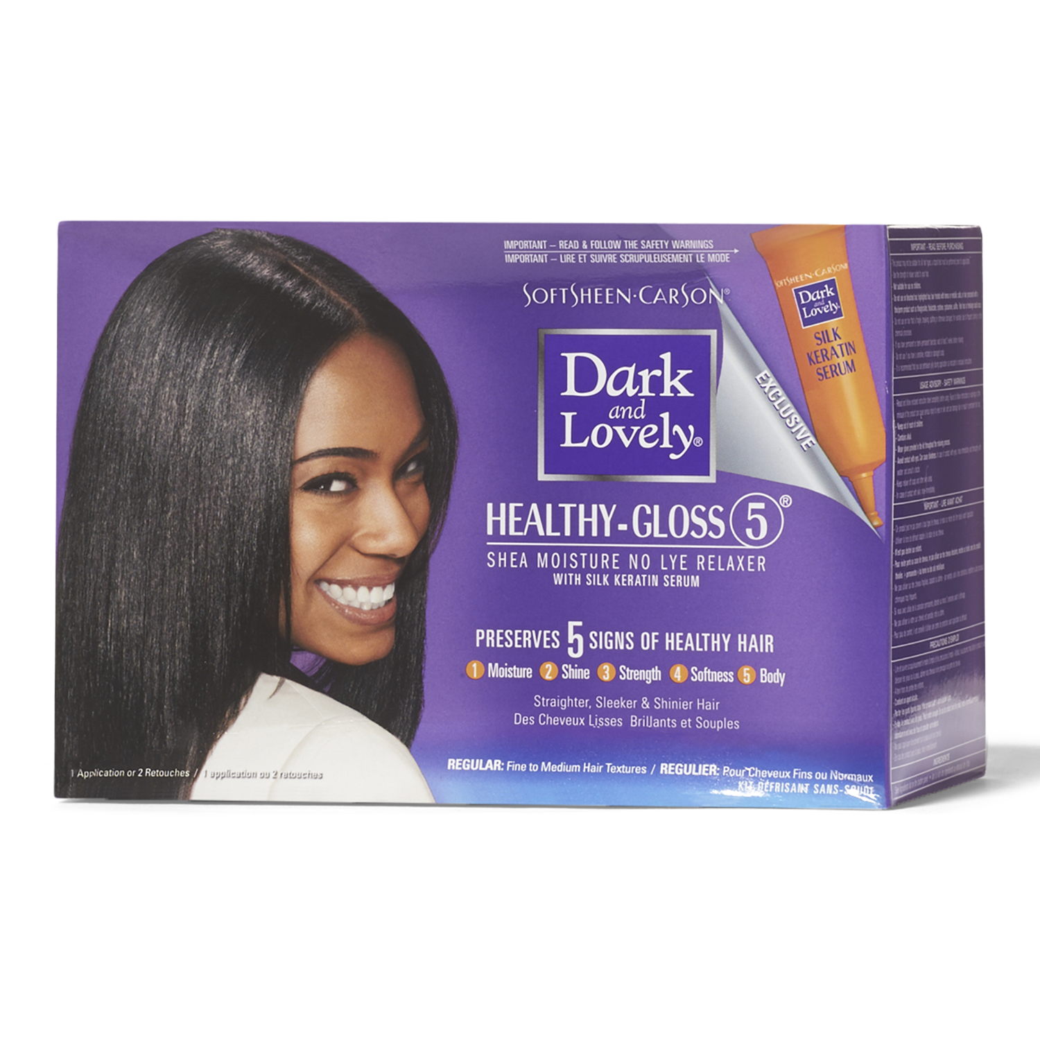 Dark And Lovely Moisture Seal No Lye Regular Relaxer System