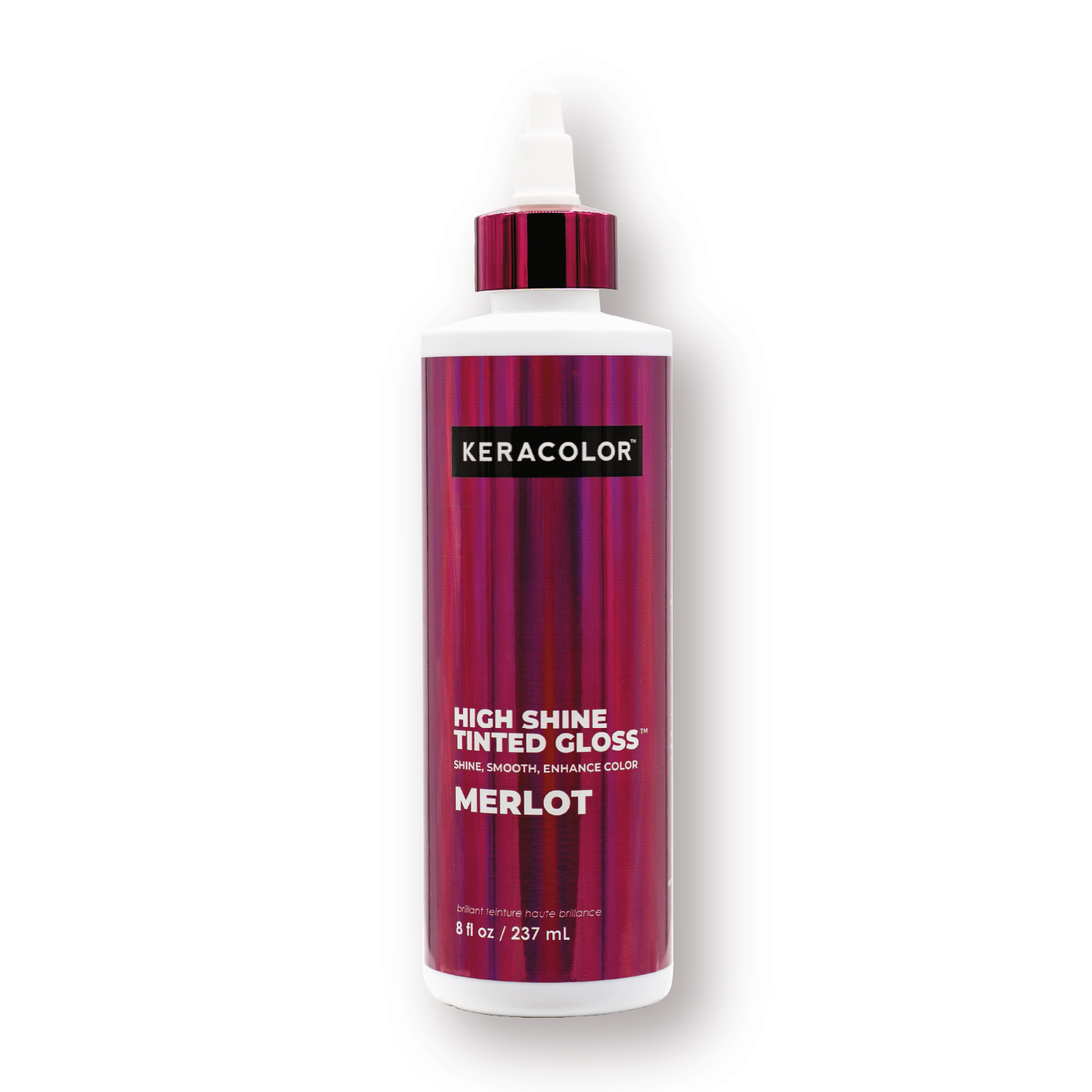 Keracolor High Shine Tinted Gloss - Merlot, One Size, Red