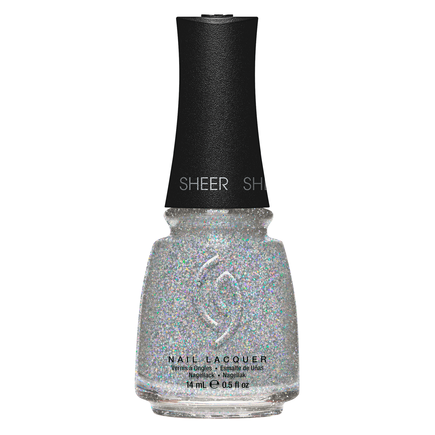 China Glaze Mega Pigment Nail Lacquer, 0.5 fl. oz. - Fairy Dust