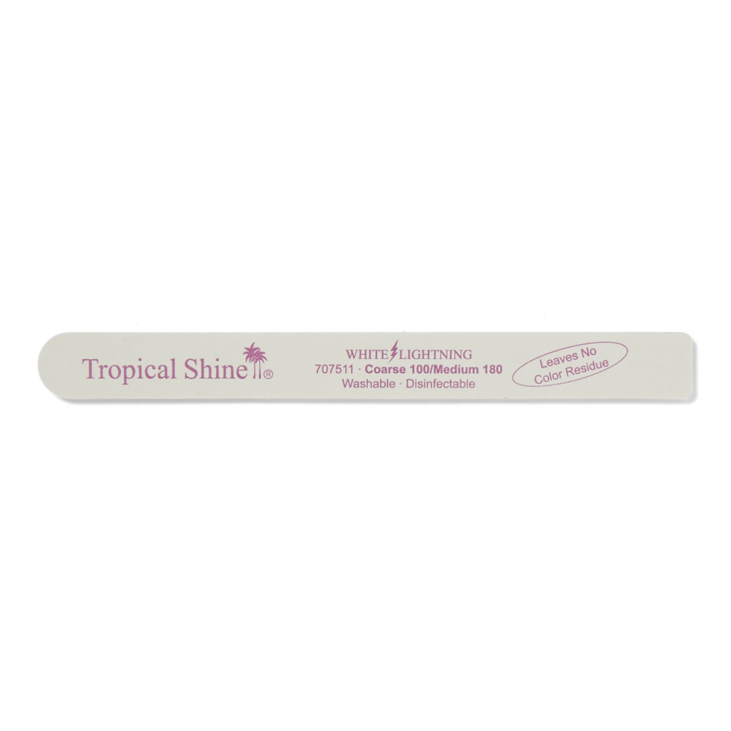 Black Cushion Nail File Medium Coarse 180/100