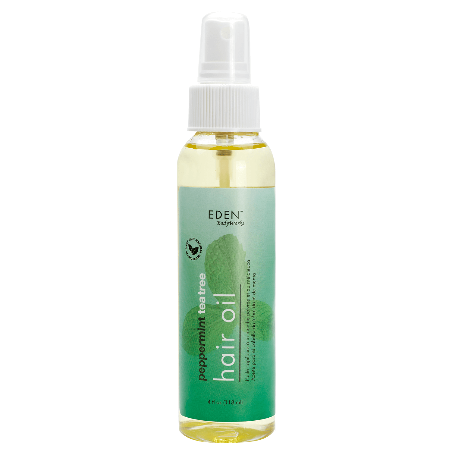 Eden Bodyworks Peppermint Tea Tree Hair Oil Textured Hair