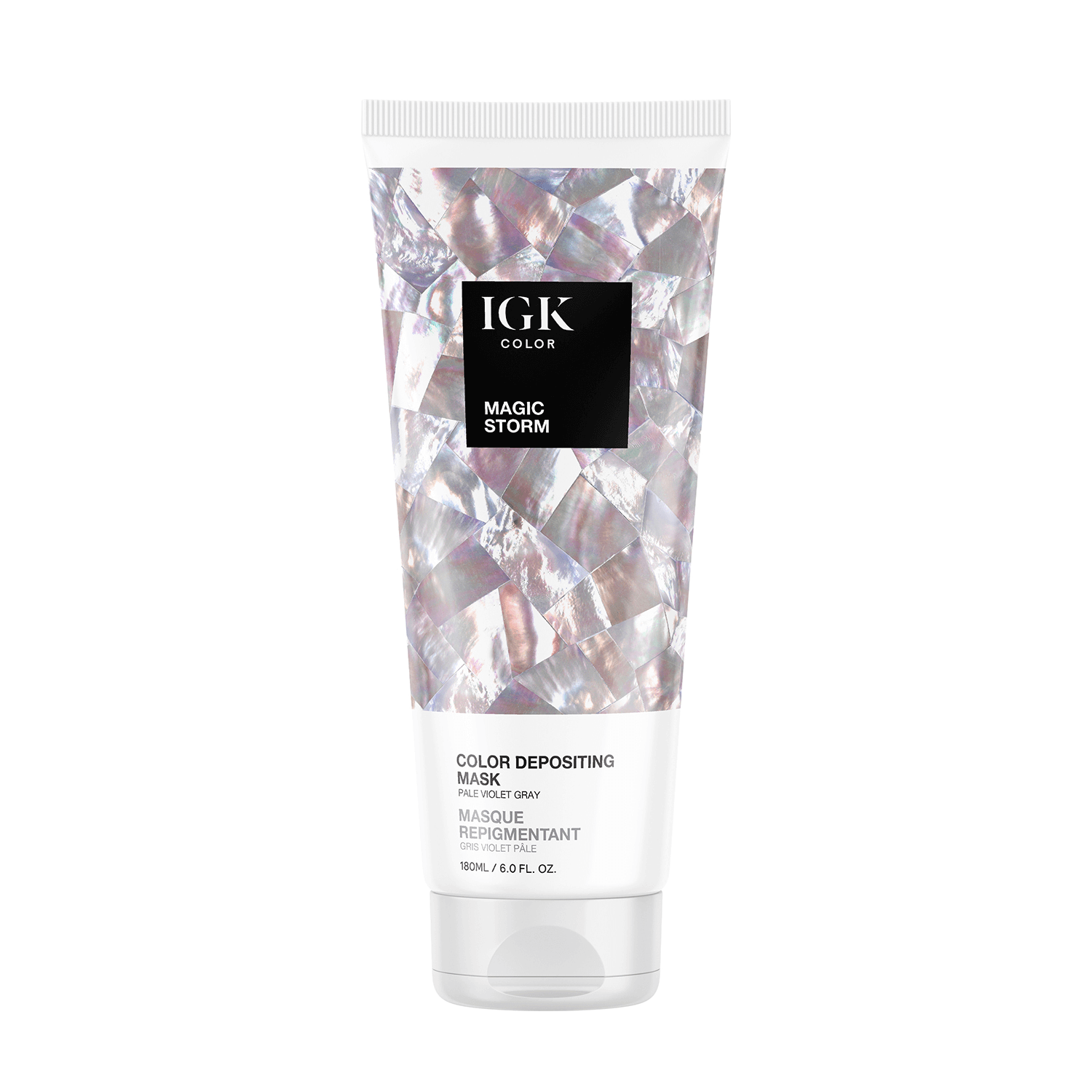 IGK Color Depositing Hair Mask 6 oz., One Size, Black