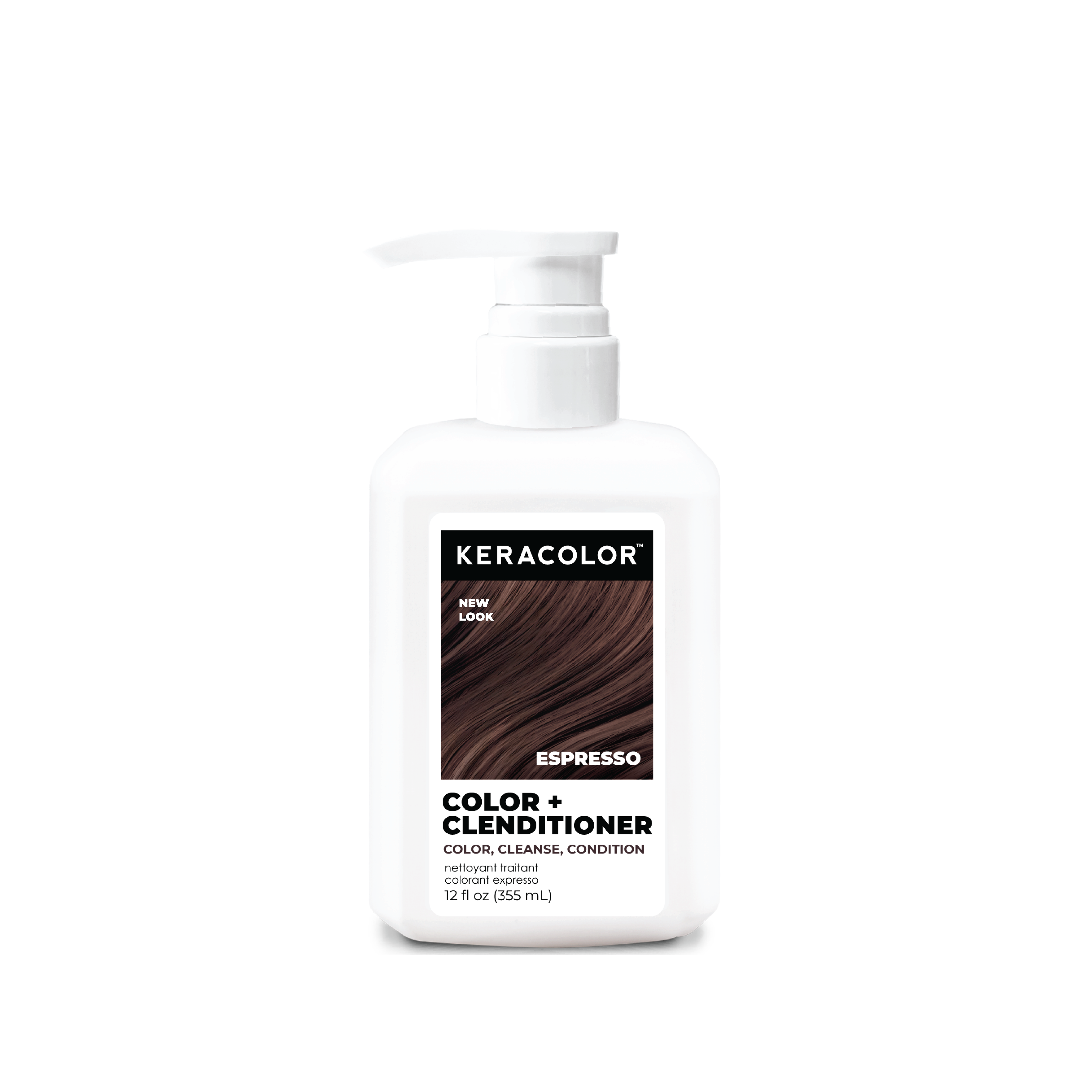 Keracolor Espresso Color + Clenditioner 12oz