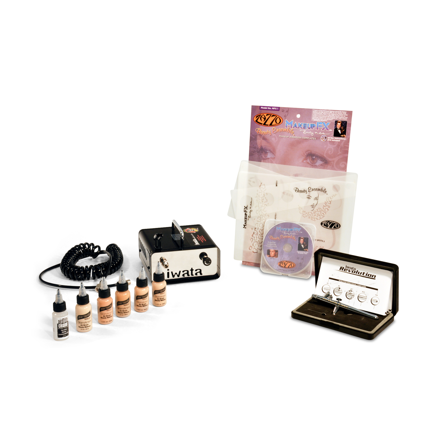 Iwata Airbrush Make Up Kit Light - Iwata Makeup Airbrush Kit Iwata Airbrush Make Up Kit Light - Iwata Makeup Airbrush Kit