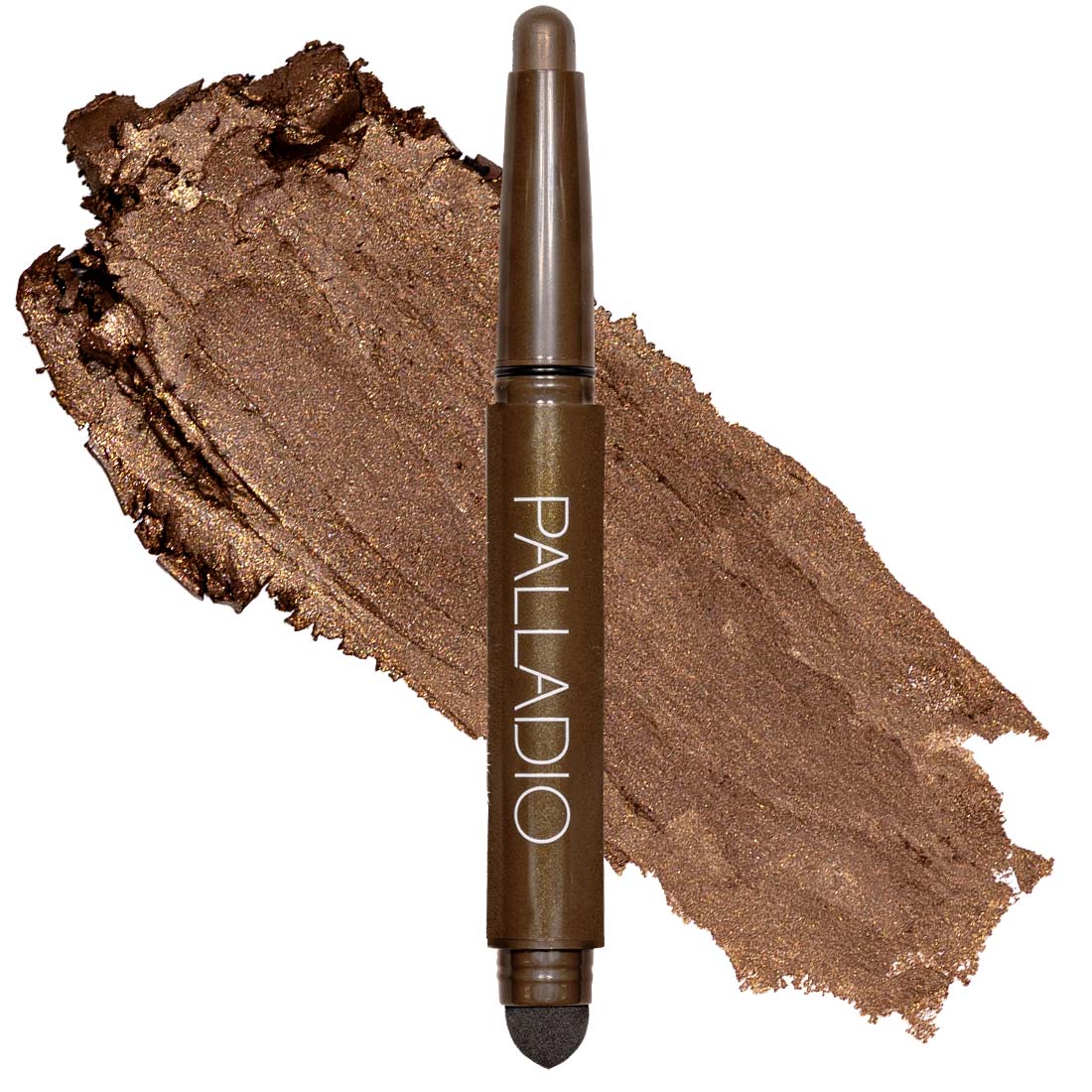 Palladio Beauty Eyeshadow Stick with Sponge Applicator - Chocolate Shimmer
