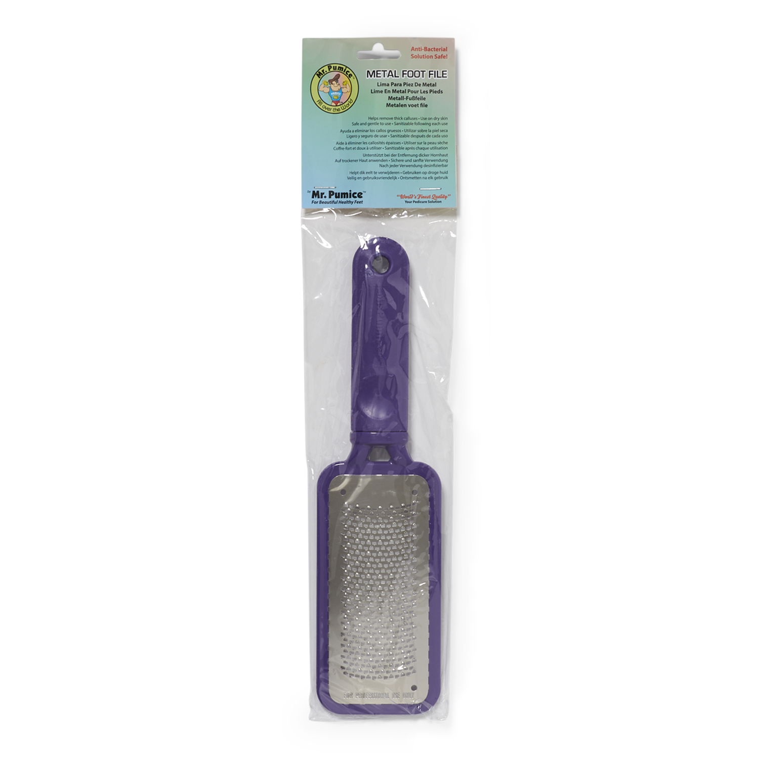 Black Rectangular Cushion Nail File