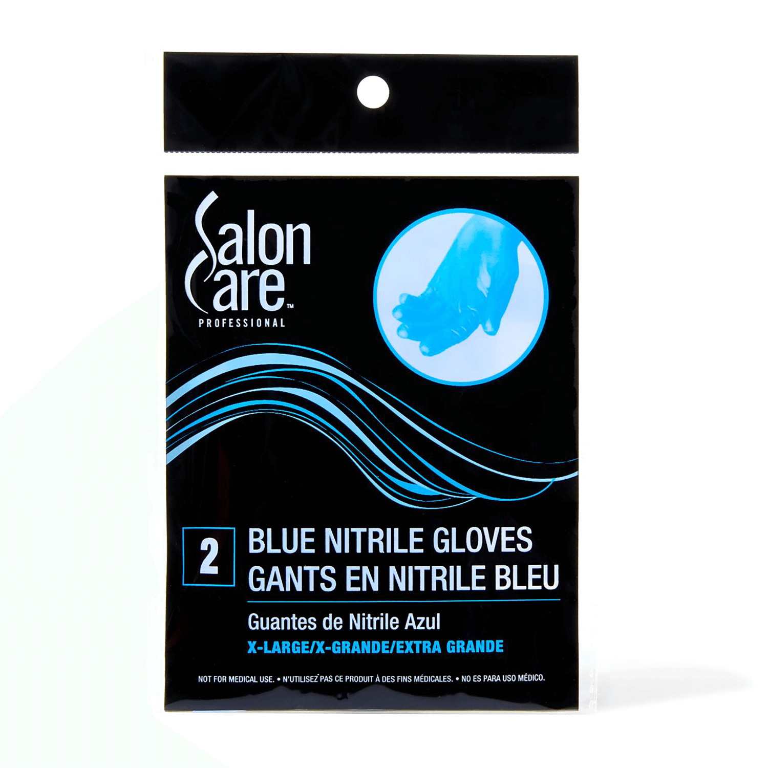 Medium 10ct Black Nitrile Gloves