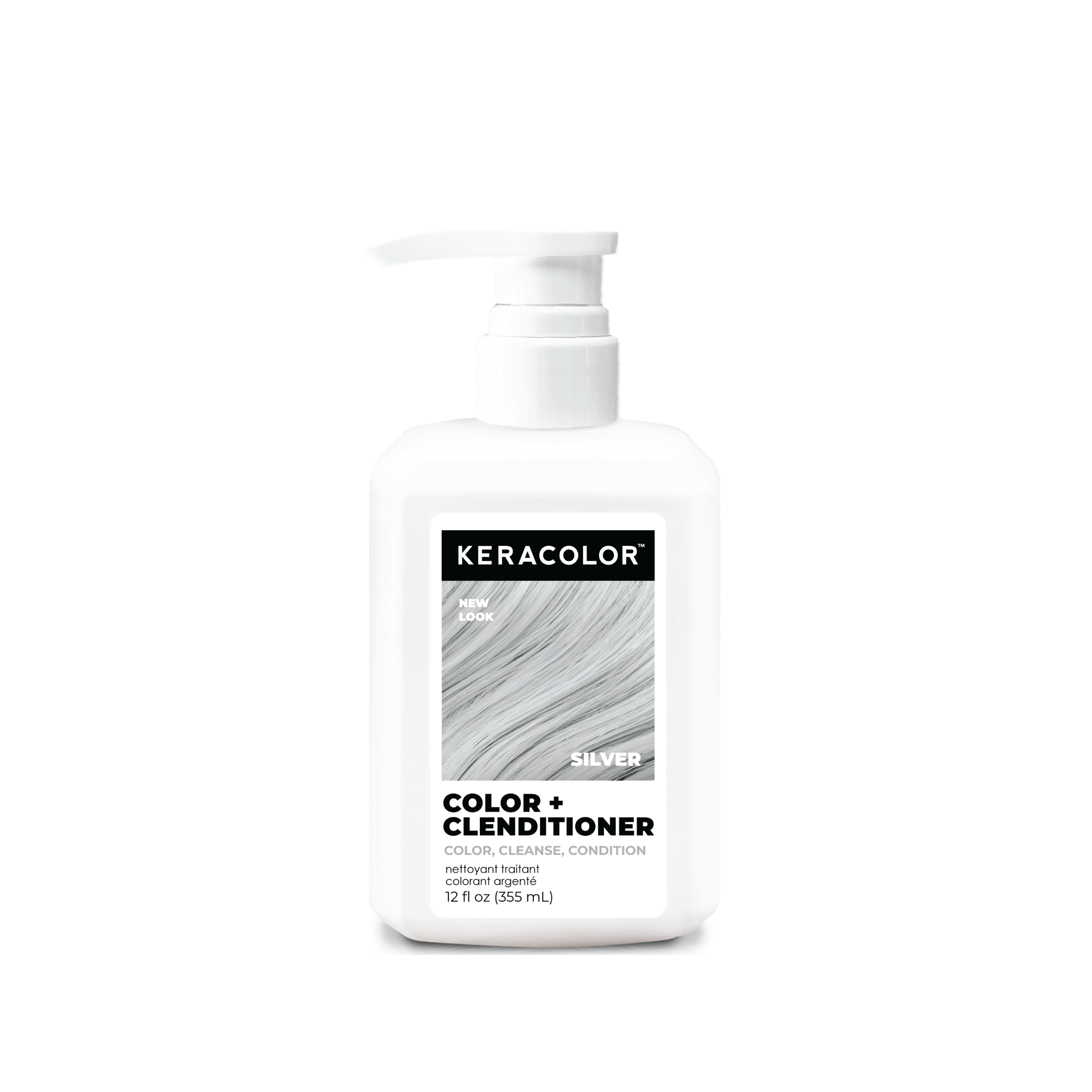Keracolor Clenditioner Silver - 12.0 Oz., One Size, Silver