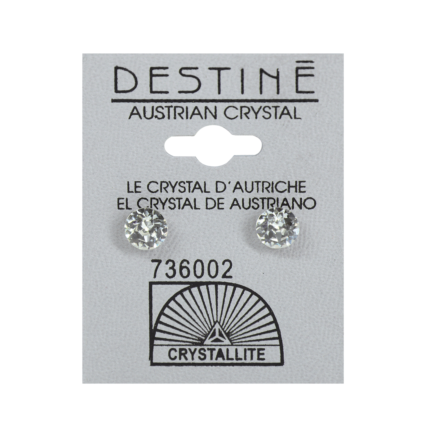Destine swarovski earrings clearance