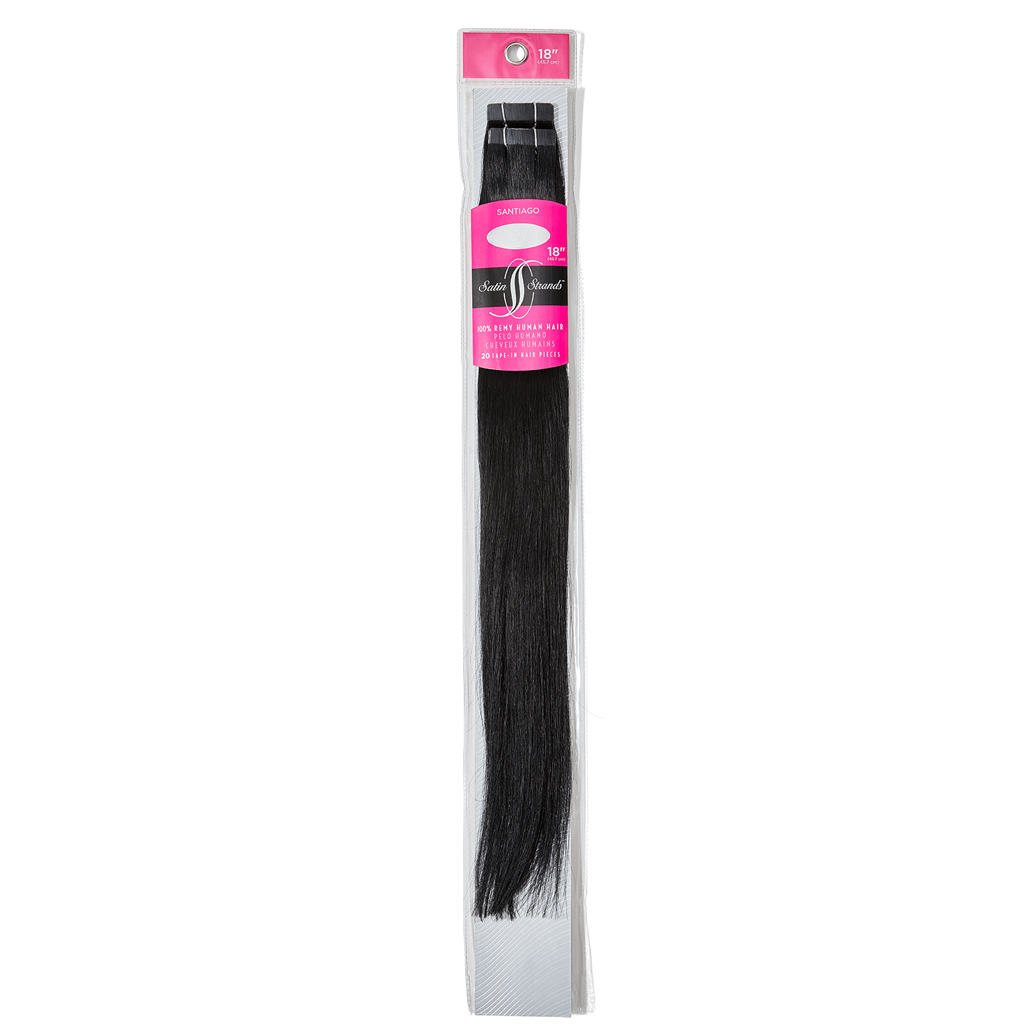 18 Inch Seamless Clip-in Hair Extensions