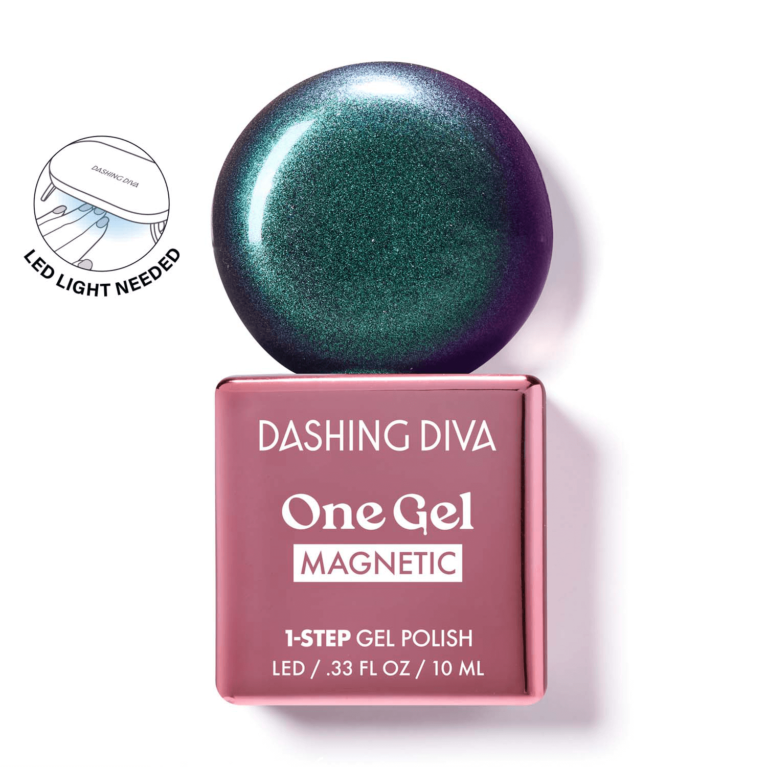 Dashing Diva One Gel Magnetic Polish - Rogue