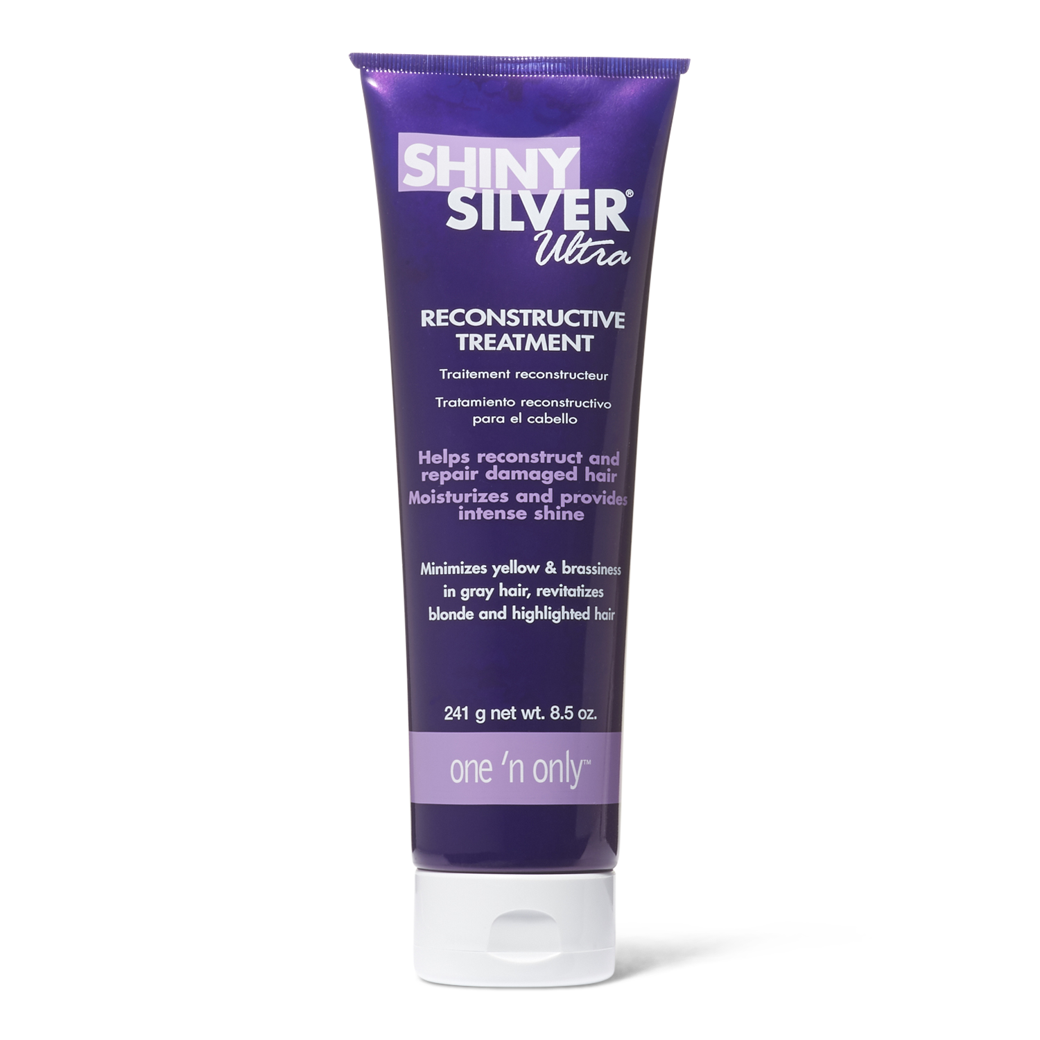 One 'n Only Shiny Silver Ultra Reconstructive Treatment 8.5 Oz