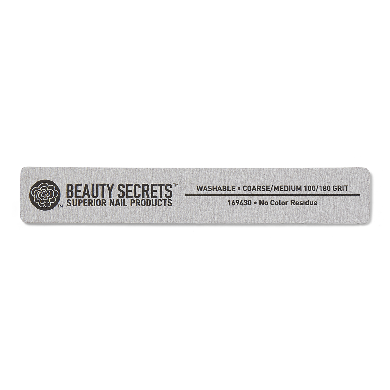 Rectangle Zebra Cushion Nail File