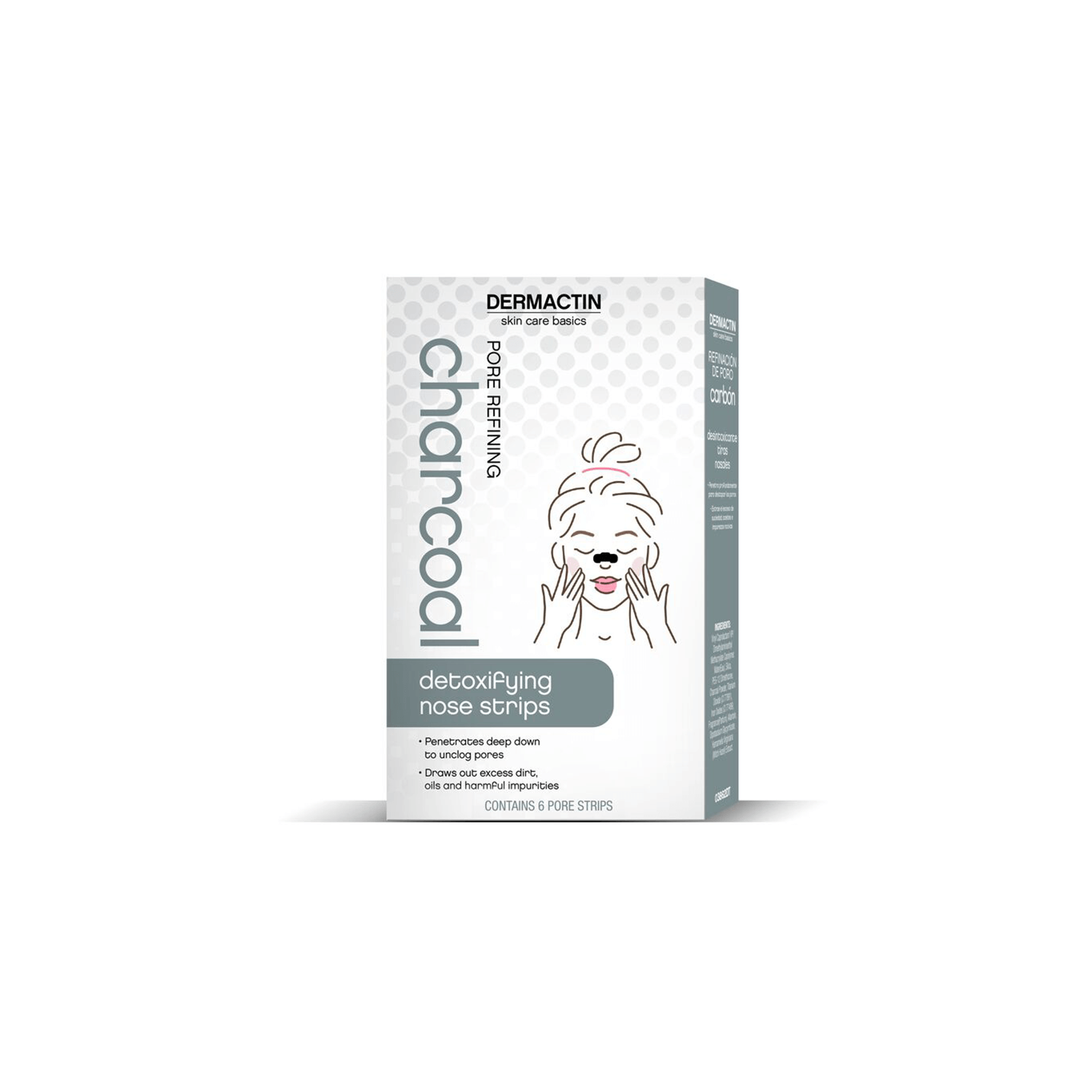 picture of Dermactin-TS Pore Refining Charcoal Pore Strips