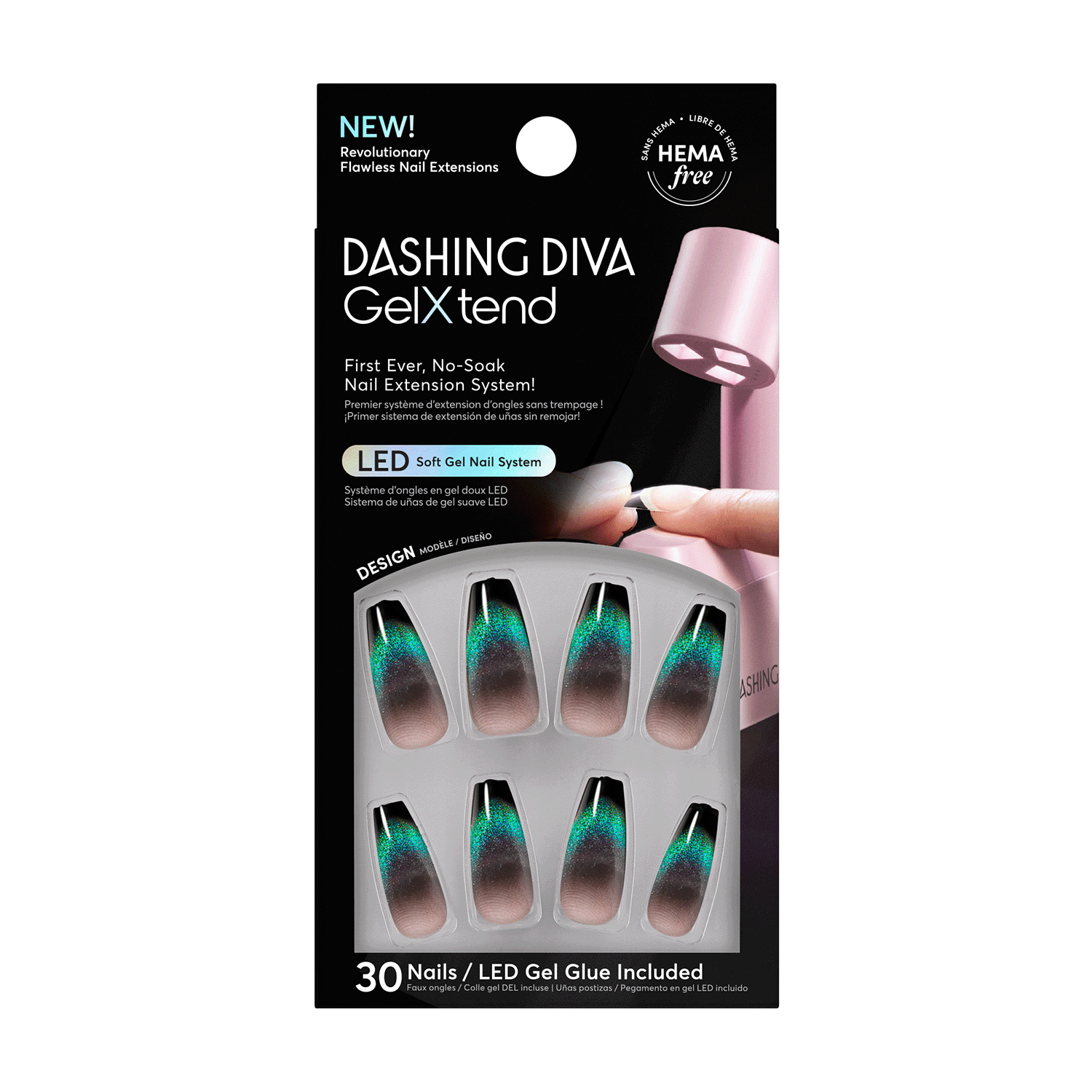 Sold Out GelXtend Design Nails