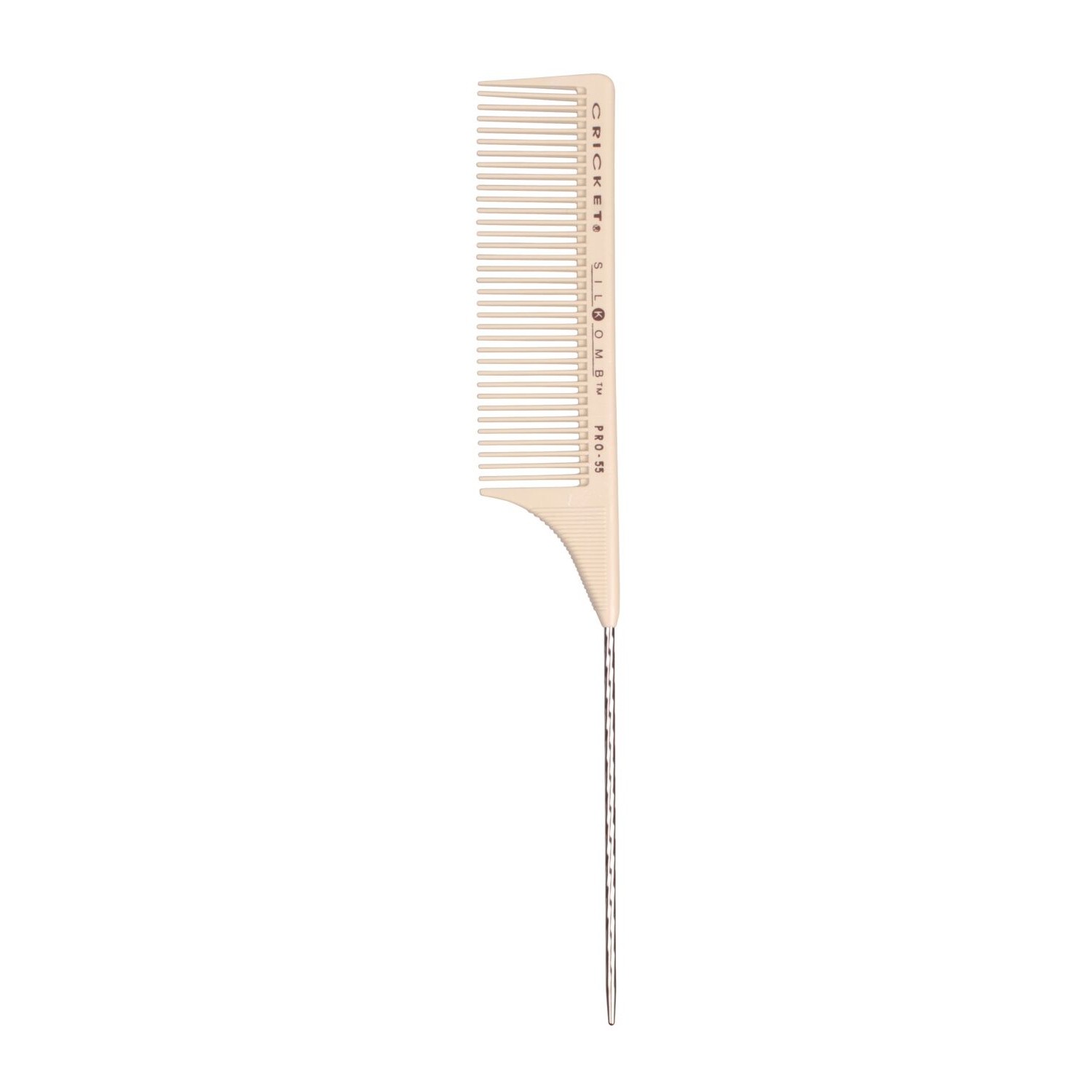 Cricket Silkomb Collection PRO-55 Wide Toothed Rattail Silkomb
