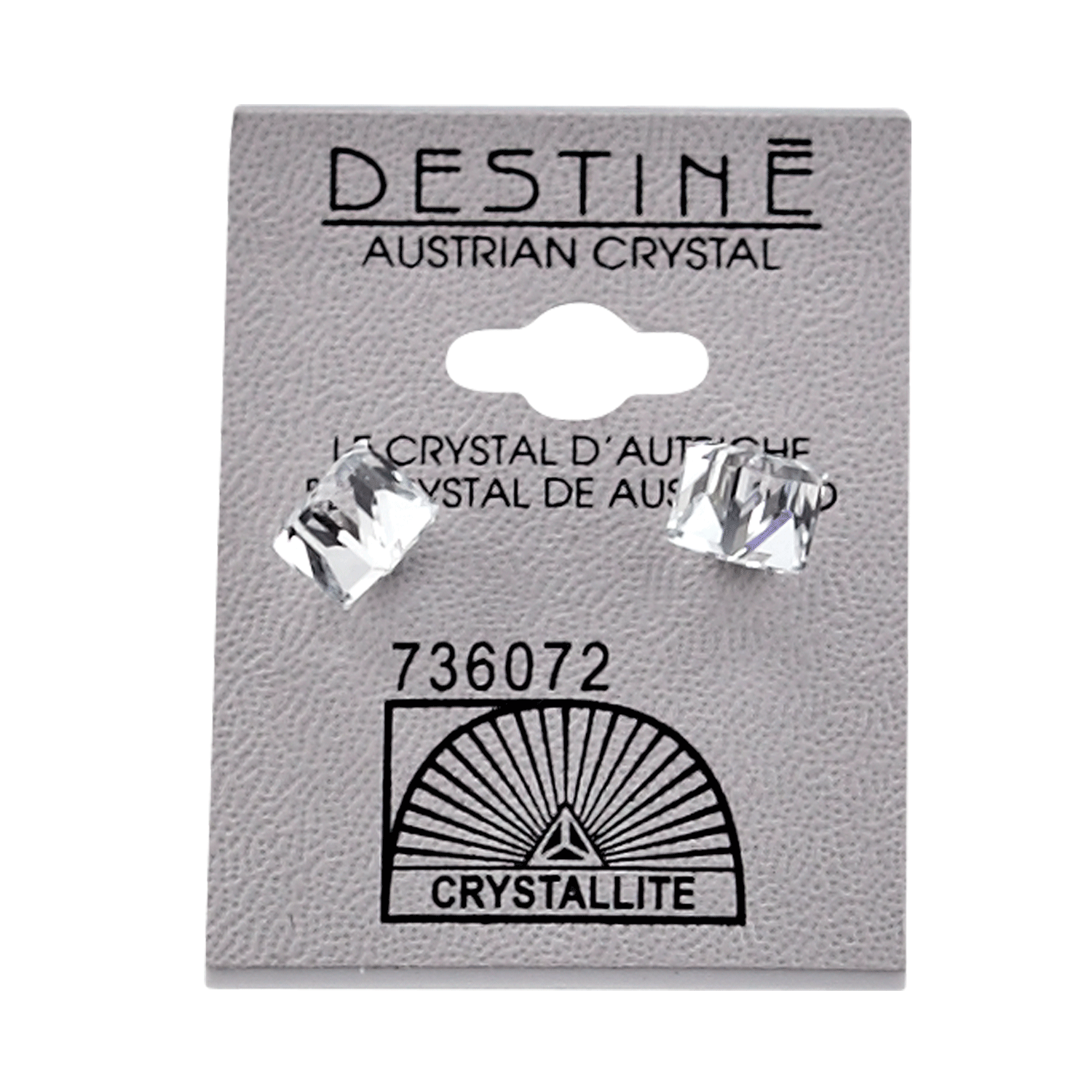 Destine crystal earrings hotsell