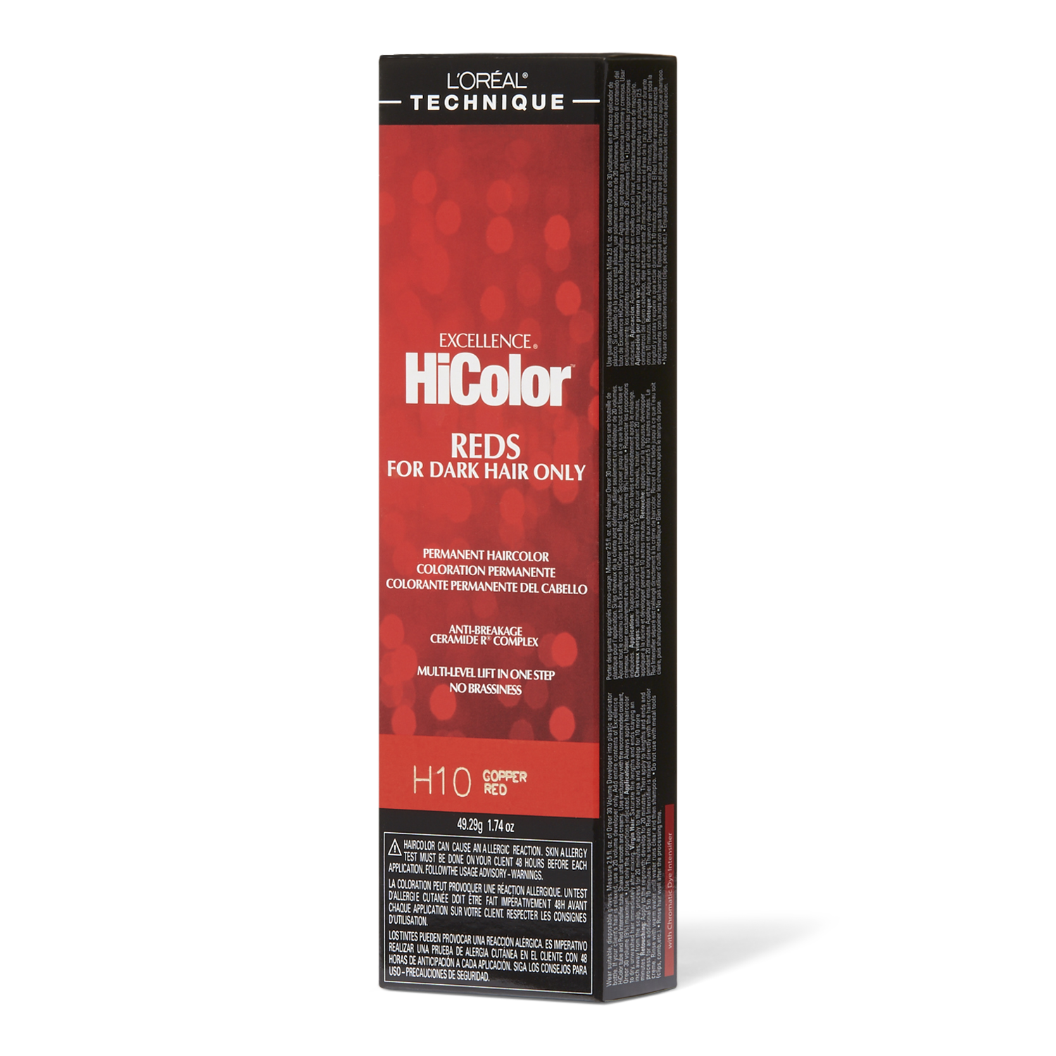 HiColor Red HiLights Copper Permanent Creme Hair Color