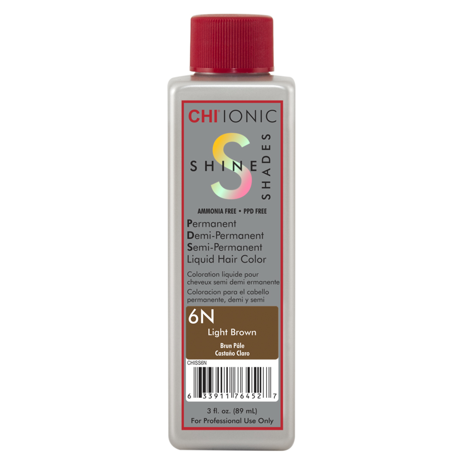 Ionic Shine Shades Permanent Hair Color