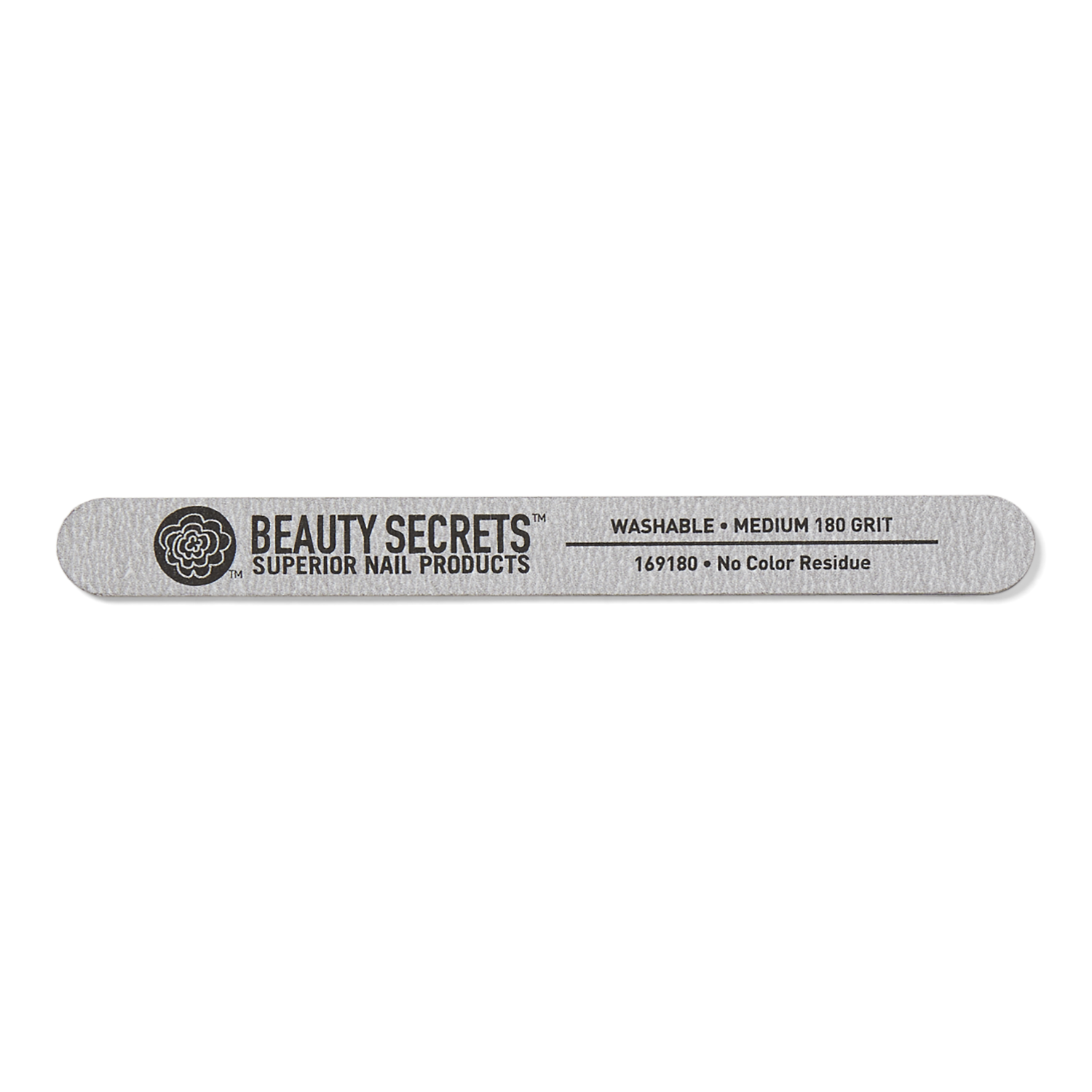 Black Cushion Nail File Medium Coarse 180/100