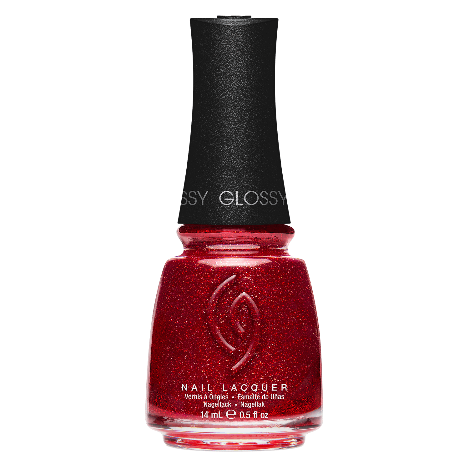 China Glaze Mega Pigment Nail Lacquer, Glitters - Ruby Pumps