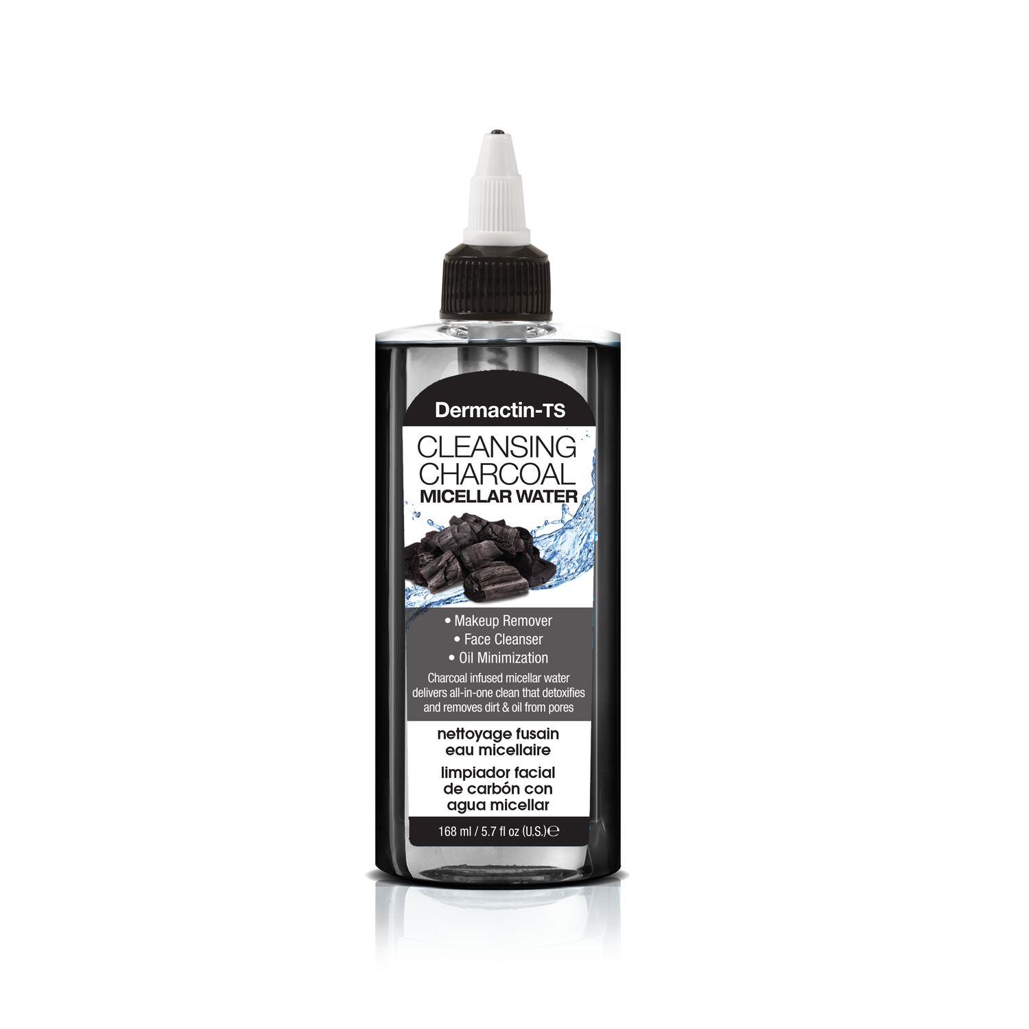 picture of Dermactin-TS Facial Cleanser Charcoal Micellar Water
