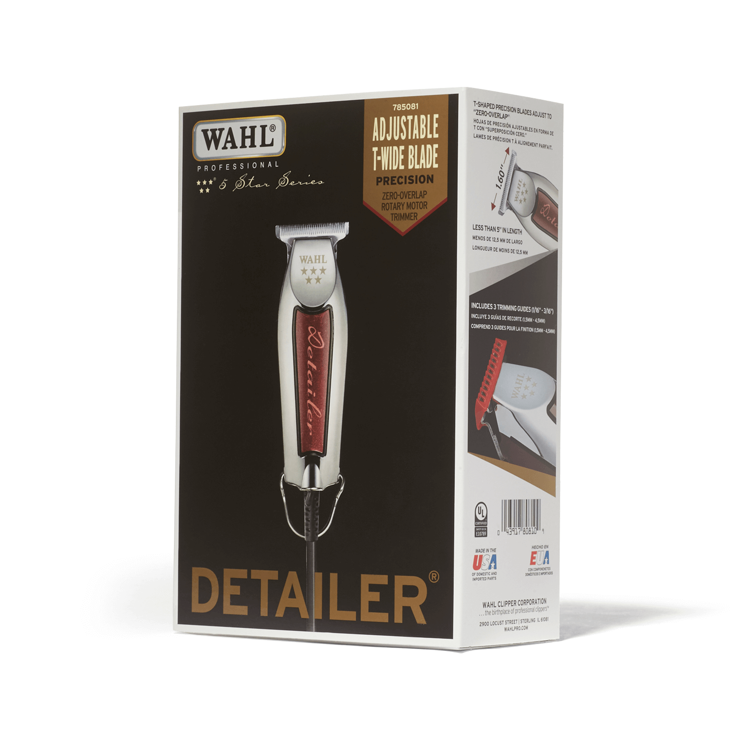 5-Star Detailer & T-Blade Trimmer by Wahl | Hair Clippers 