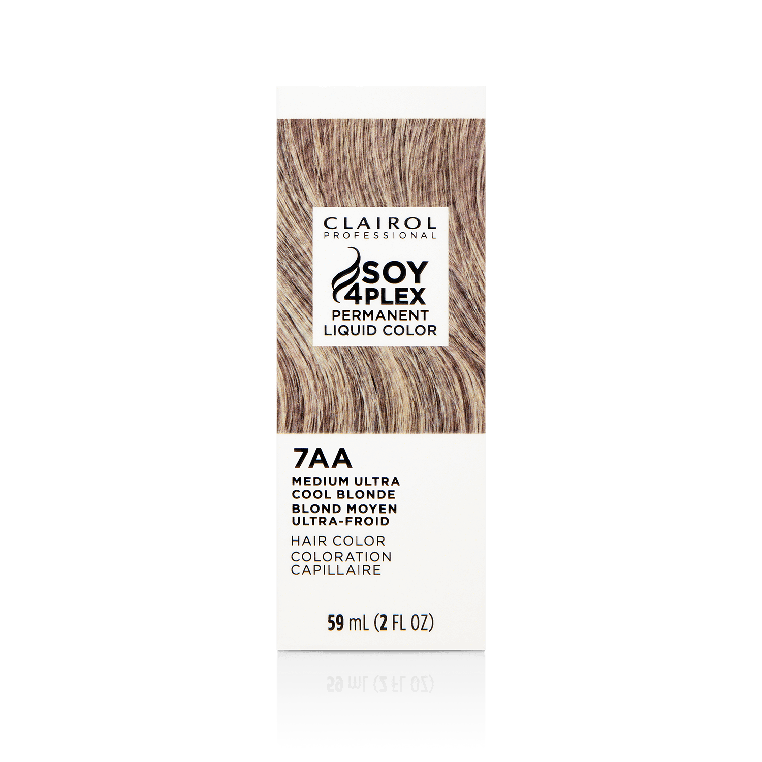 Clairol Professional 7AA Medium Ultra Cool Blonde Permanent Liquid Hair Color 2 oz