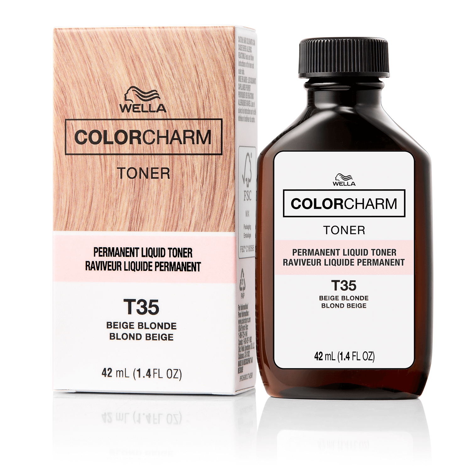 Pearl Blonde Permanent Liqui-Creme Topcoat Toner