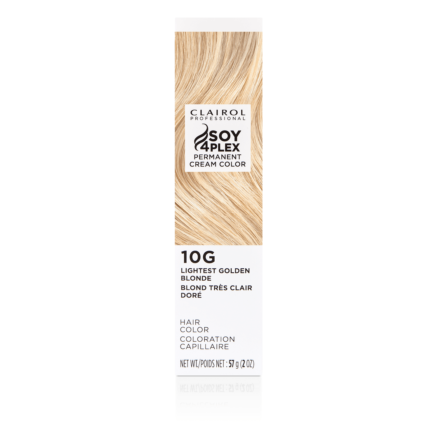 Clairol Professional 10G Lightest Golden Blonde Permanent Cream Hair Color 2 oz