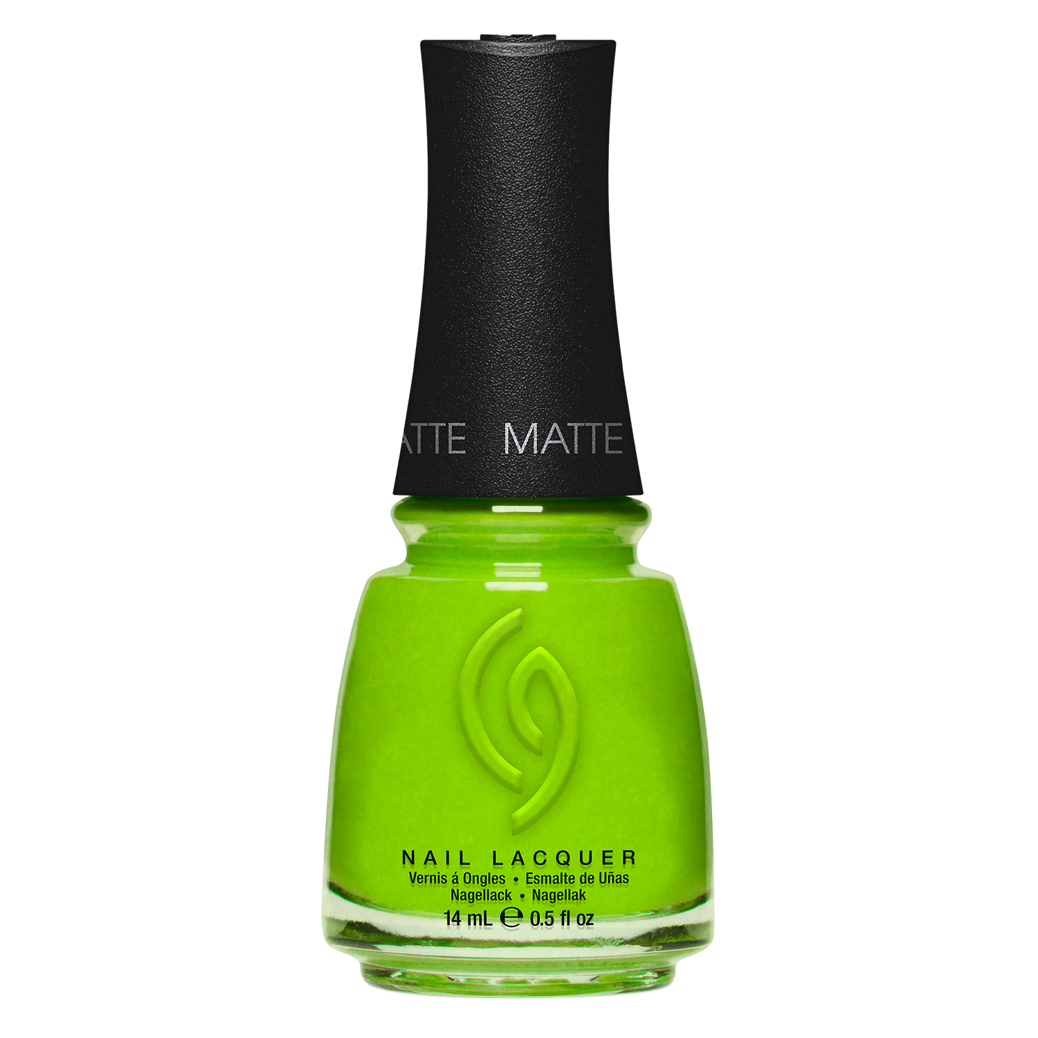 China Glaze Mega Pigment Nail Lacquer, 0.5 fl. oz. - Frosty Lime
