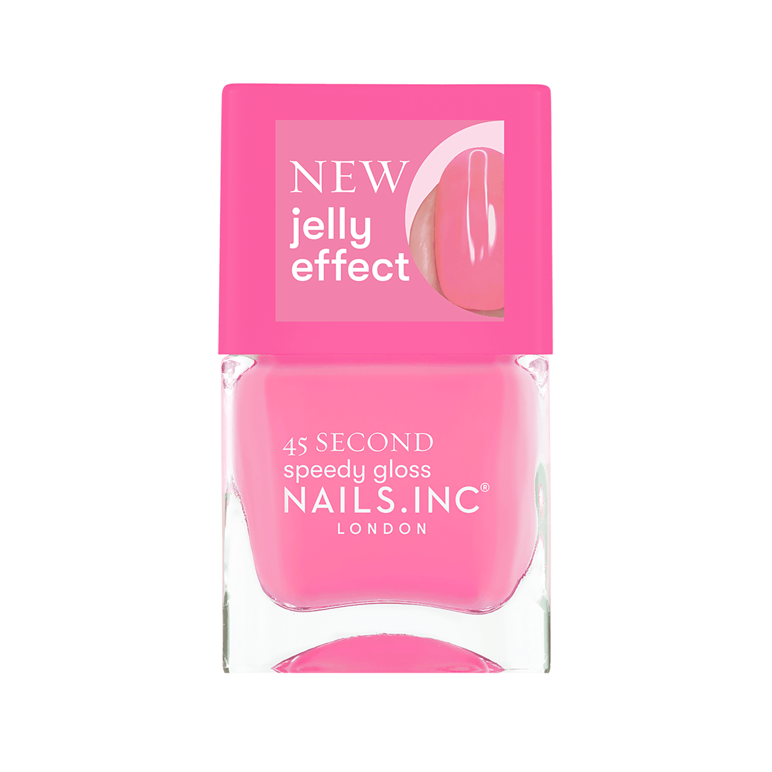 Nails, Inc. Pink Jelly Nail Polish - Isabella .5000 Fl Oz