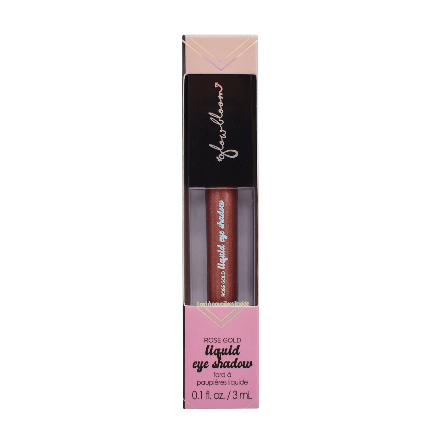 Glowbloom Liquid Eyeshadow - Rose Gold Glitter