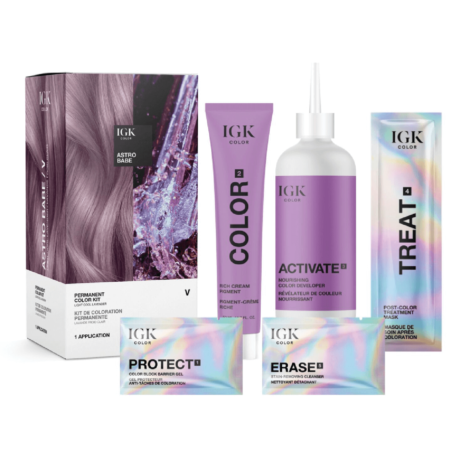 IGK Permanent Color Kit - V Astro Babe