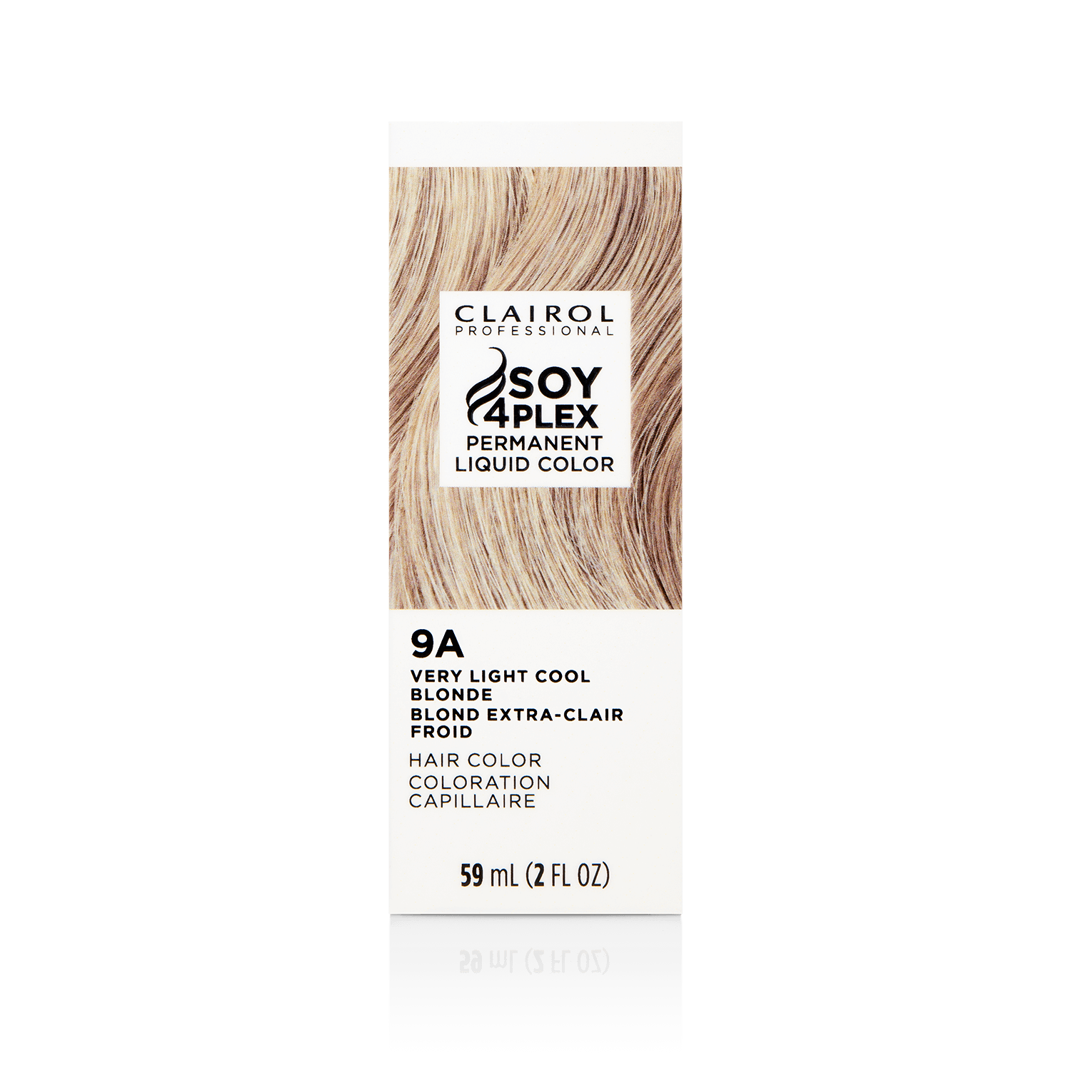 Clairol Professional 9A Very Light Cool Blonde Permanent Liquid Hair Color 2 oz
