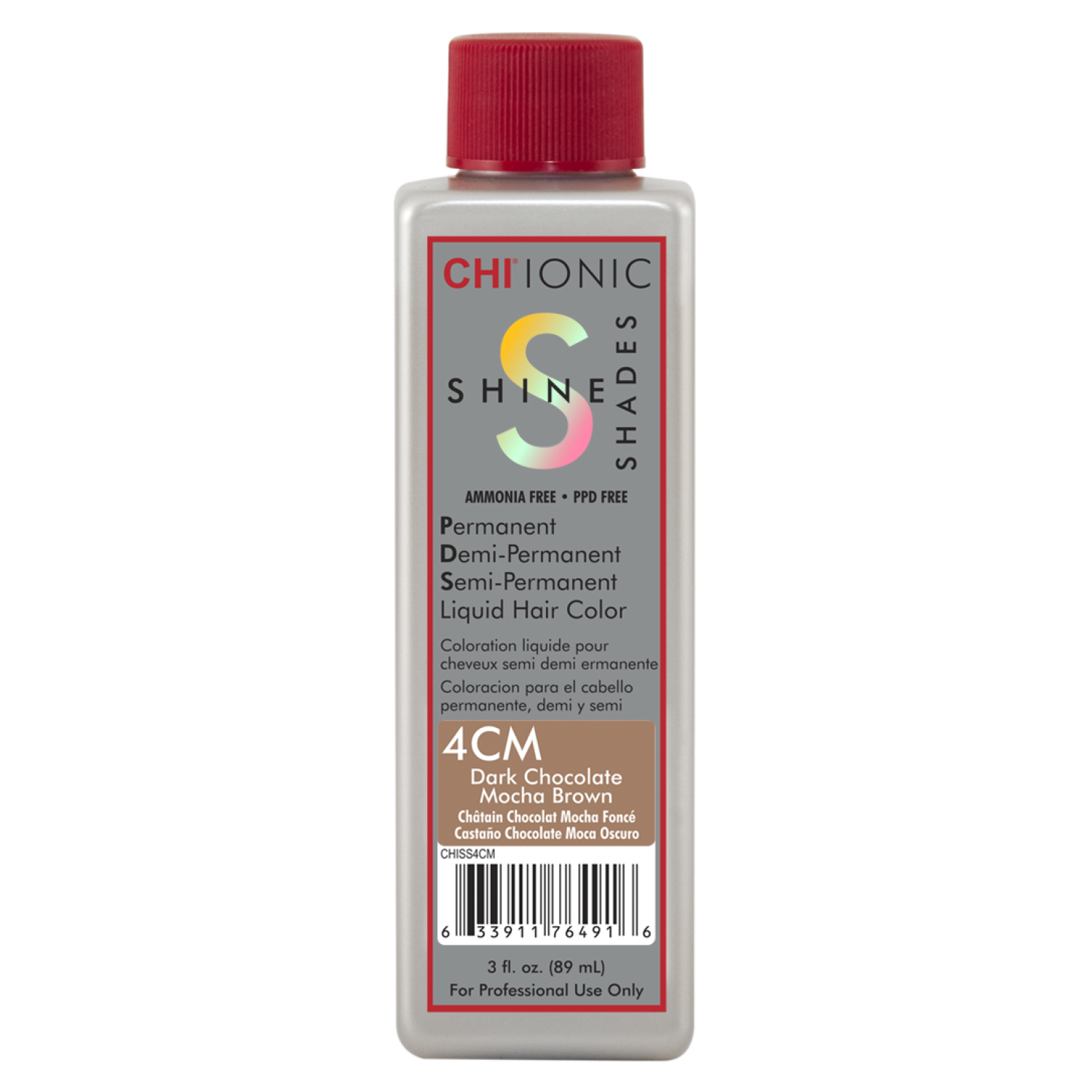 6G Medium Golden Brown Demi-Permanent Gloss Liquid Hair Color Compare to Redken® Shades EQ®
