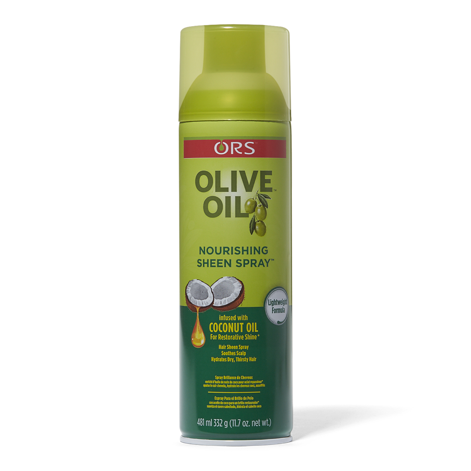 Organic Root Stimulator Olive Oil Sheen Spray, Hair Spray