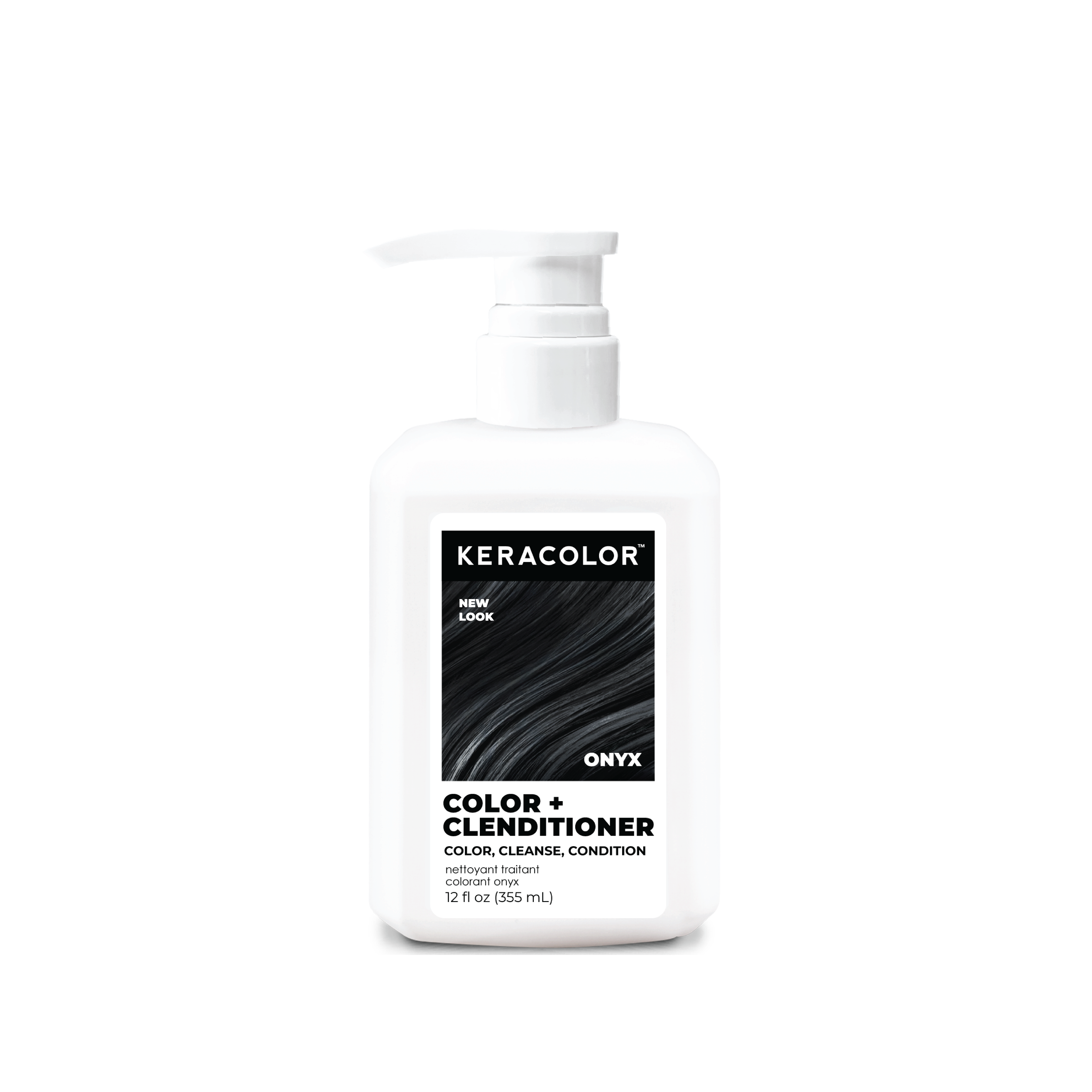 Keracolor Onyx Color + Clenditioner 12oz