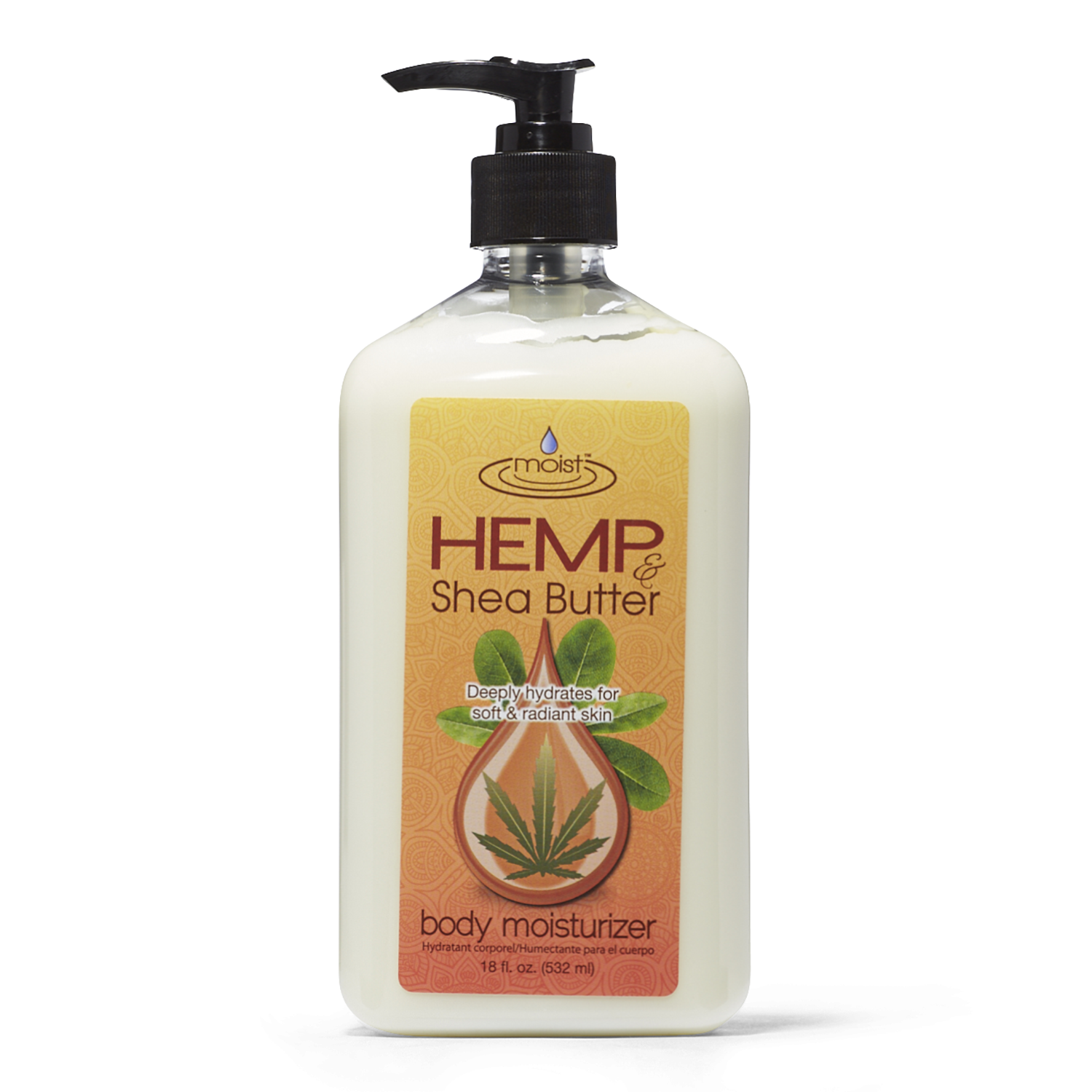 Moist hemp coupons