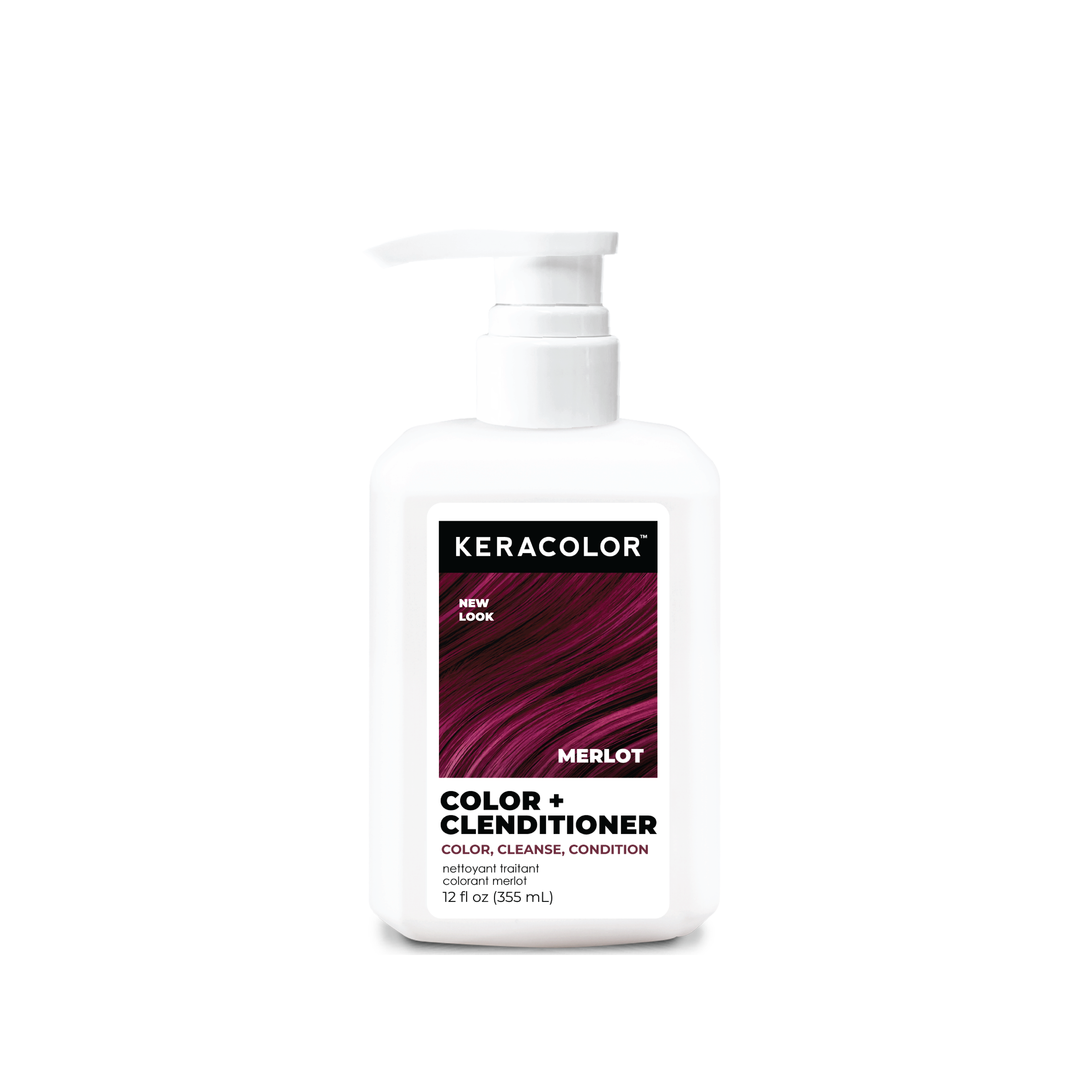 Keracolor Clenditioner Merlot - 12.0 Oz., One Size, Red