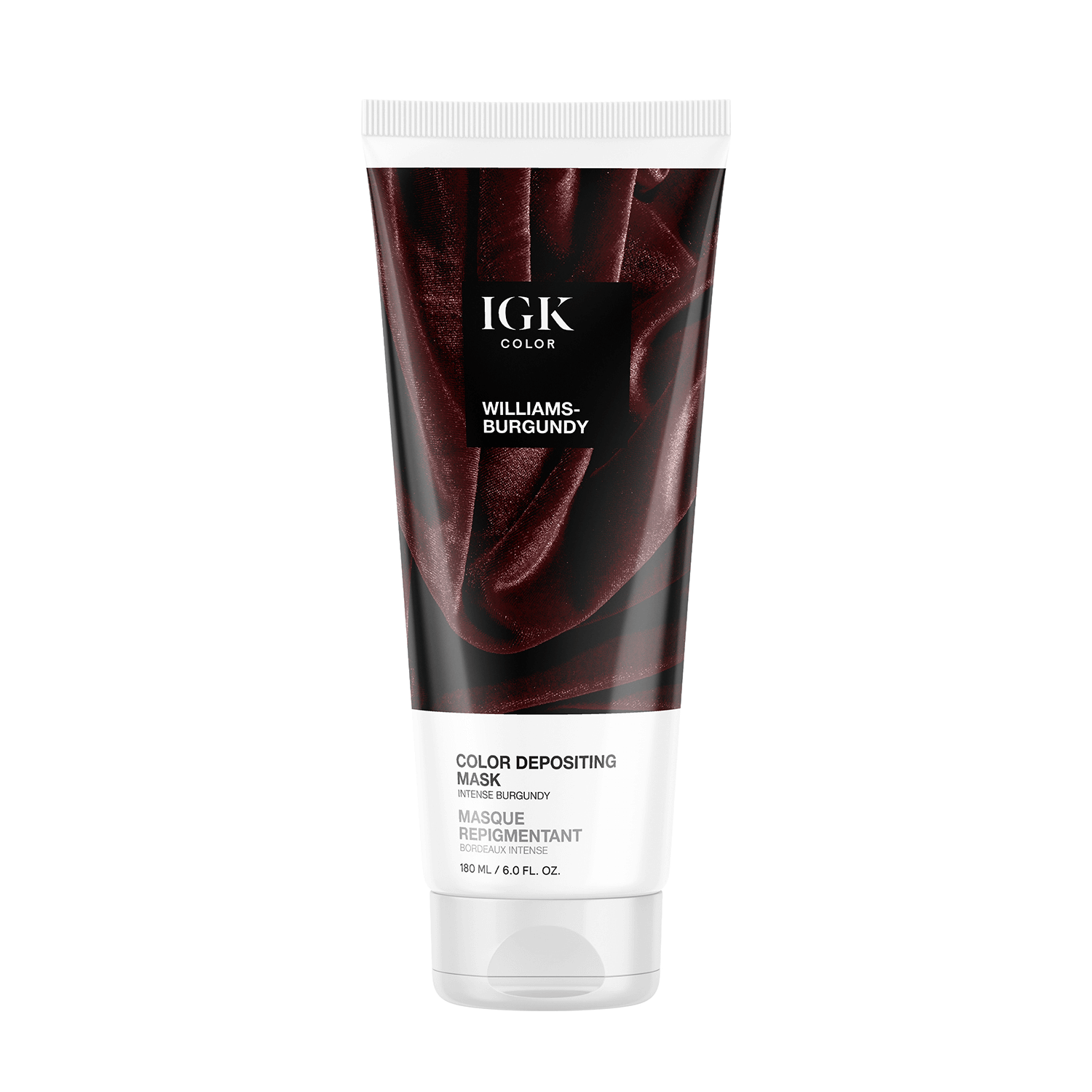 IGK Color Depositing Hair Mask 6 oz., One Size, Red